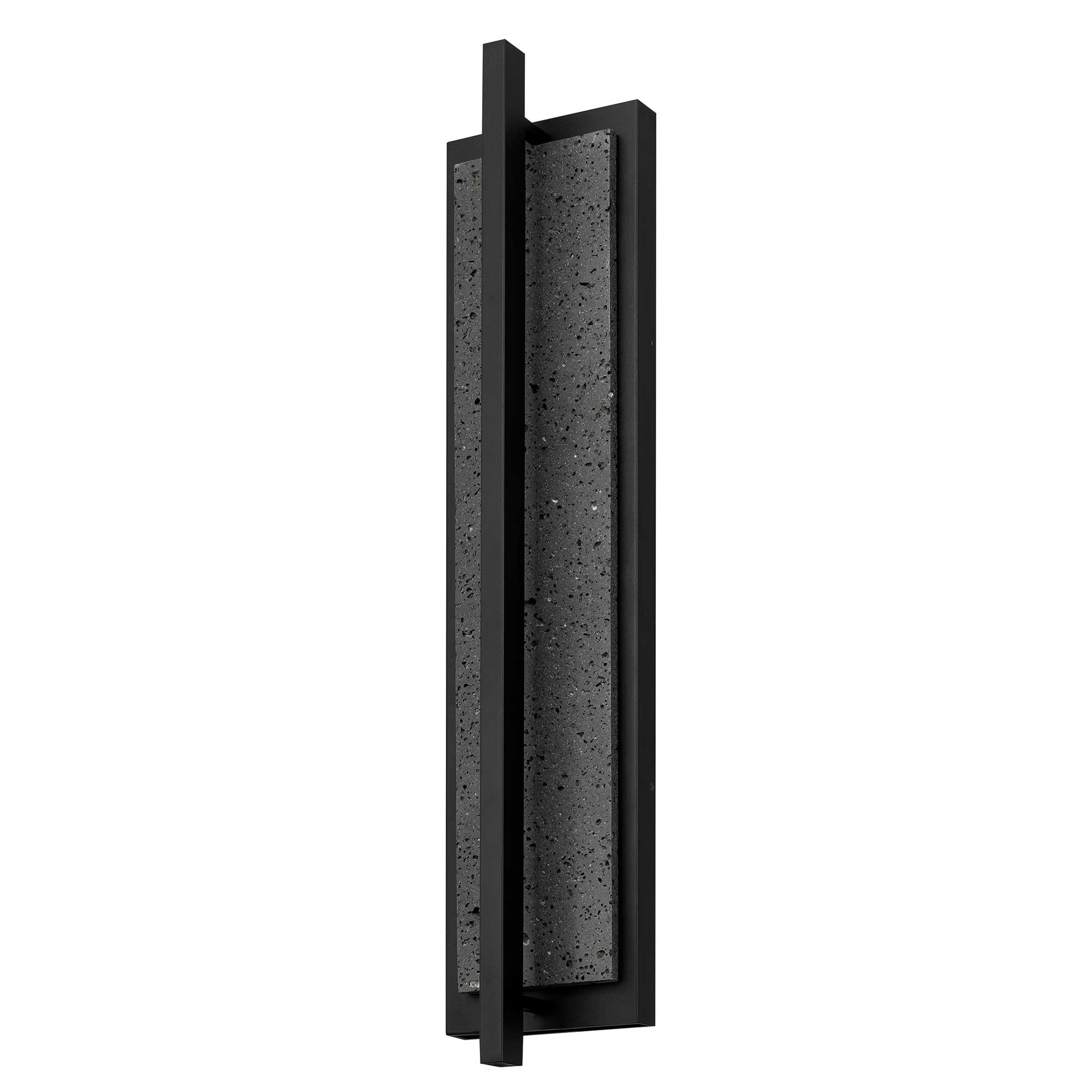 Alteck Dakota 32-Inch Black 3-CCT LED Outdoor Wall Light - AW0104-3CCT-W-BK - Product Image 2