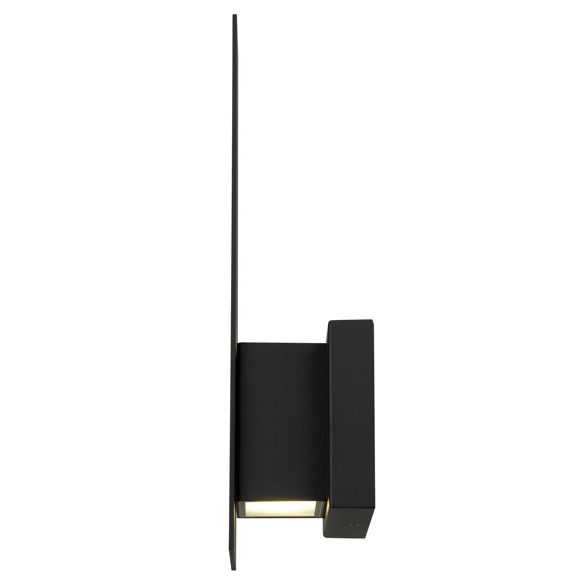 Alteck Slot 15-Inch Black 3-CCT LED Outdoor Wall Light - AW0109-3CCT-W-BK - Product Image 4