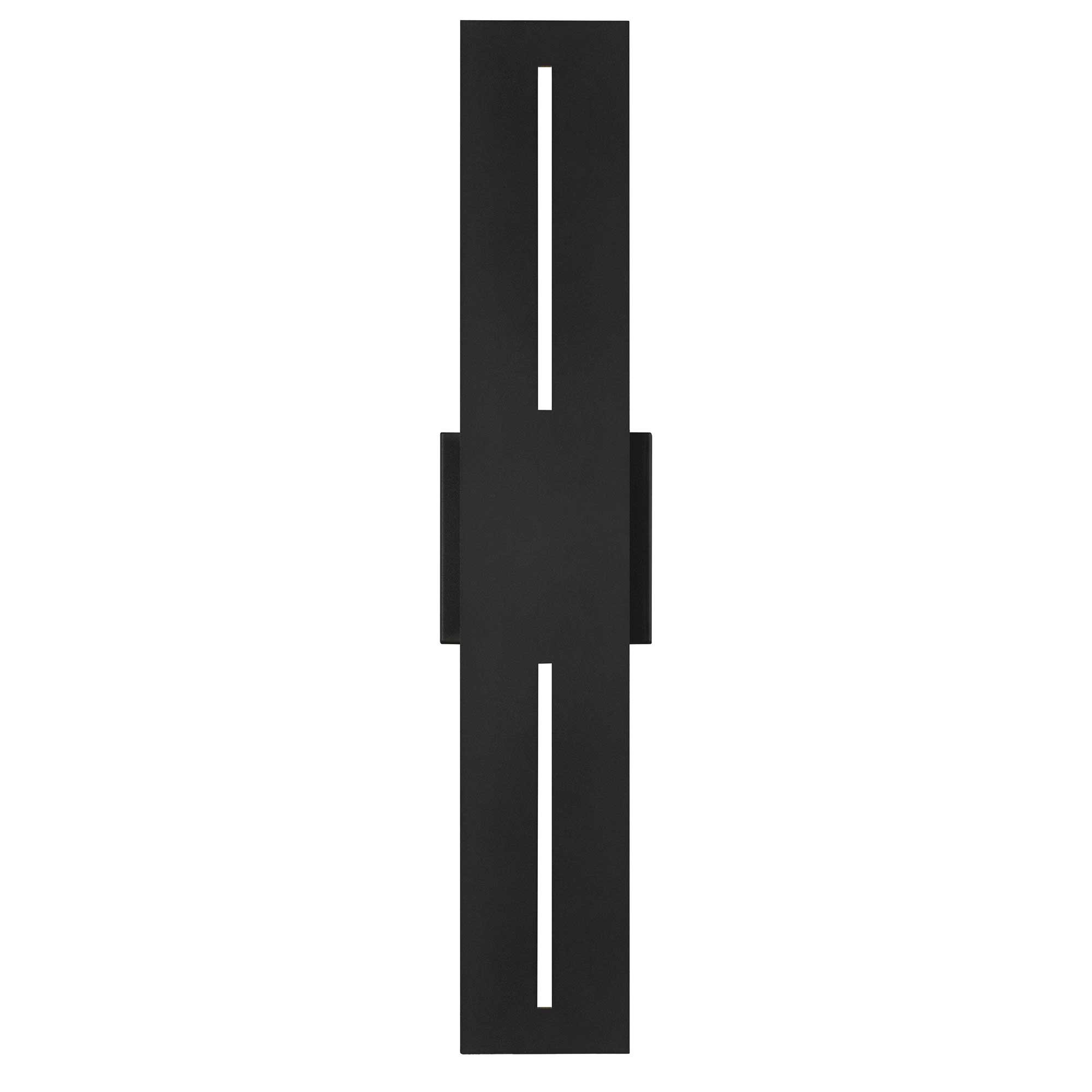 Alteck Slot 24-Inch Black 3-CCT LED Outdoor Wall Light - AW0110-3CCT-W-BK - Product Image 3
