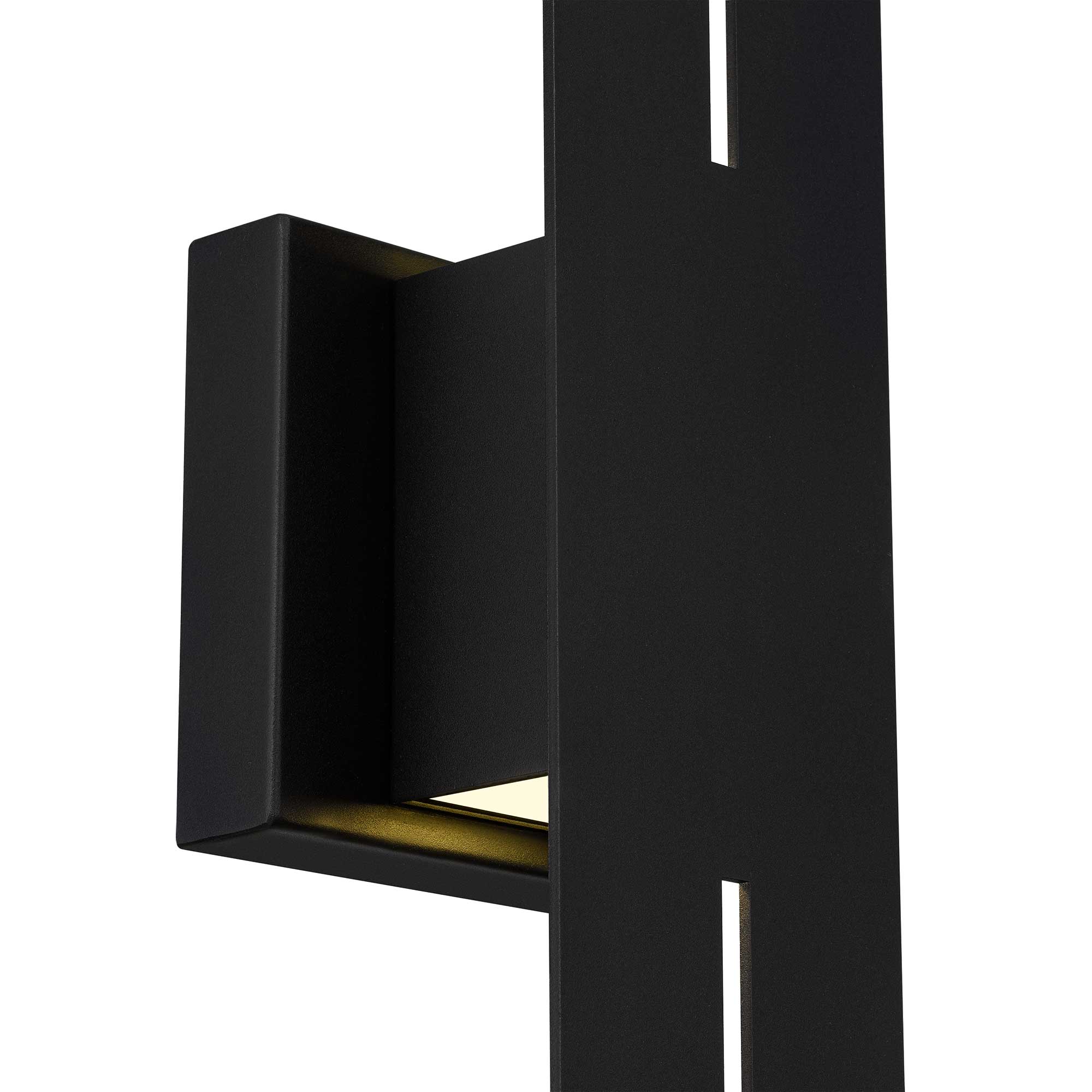 Alteck Slot 24-Inch Black 3-CCT LED Outdoor Wall Light - AW0110-3CCT-W-BK - Product Image 5