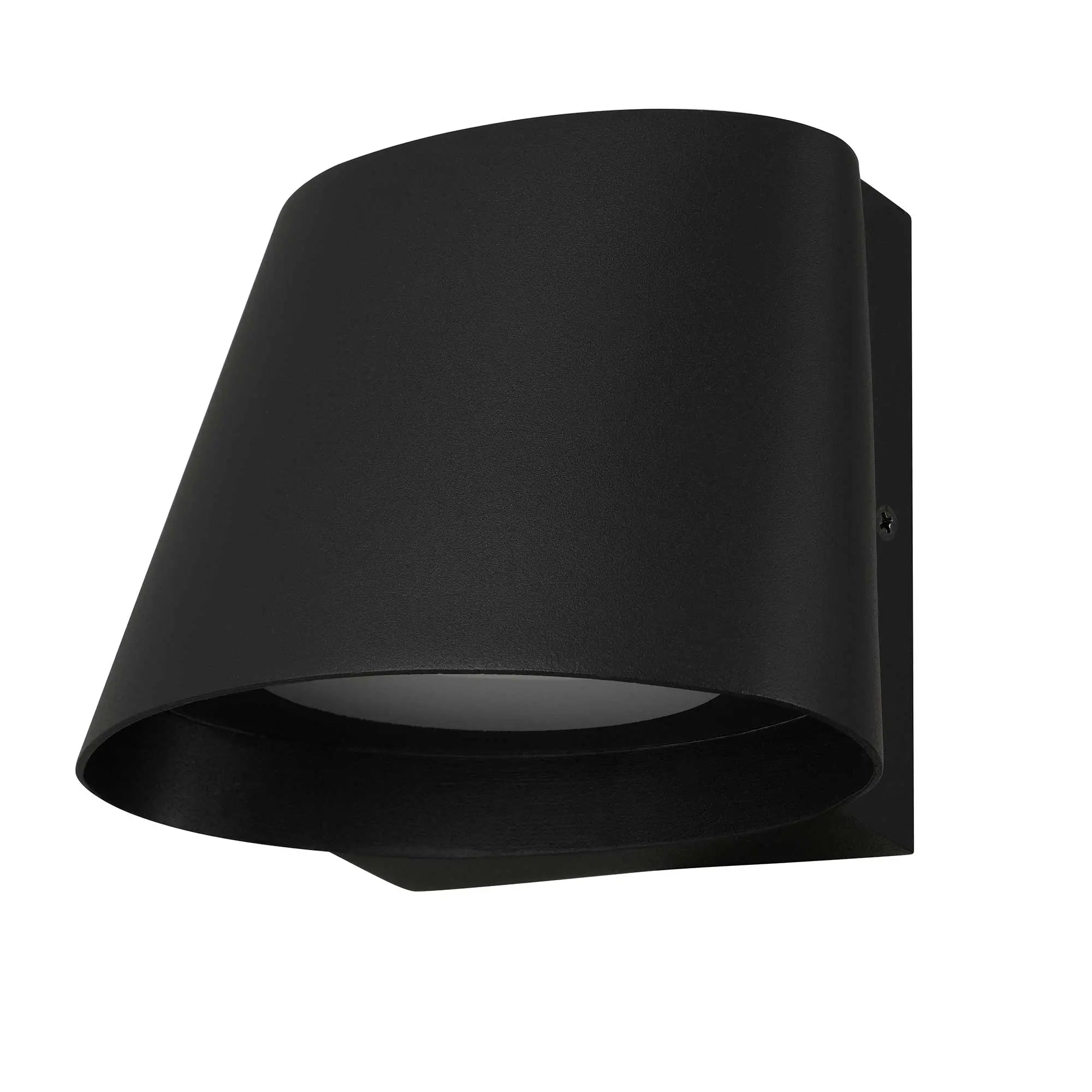 Alteck Grace 5-Inch Black 3-CCT LED Outdoor Wall Light - AW0115-3CCT-W-BK - Product Image 2