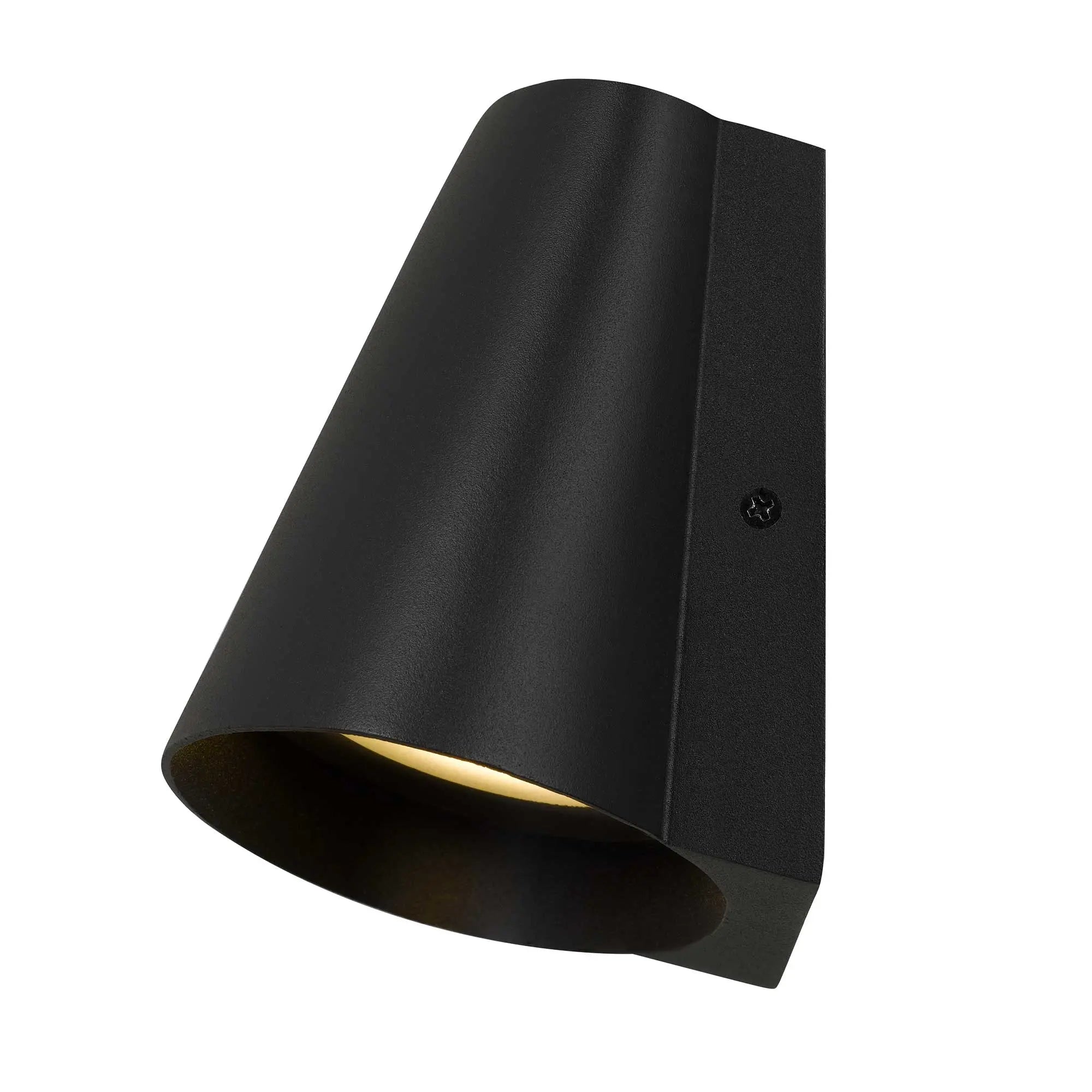 Alteck Grace 5-Inch Black 3-CCT LED Outdoor Wall Light - AW0115-3CCT-W-BK - Product Image 4