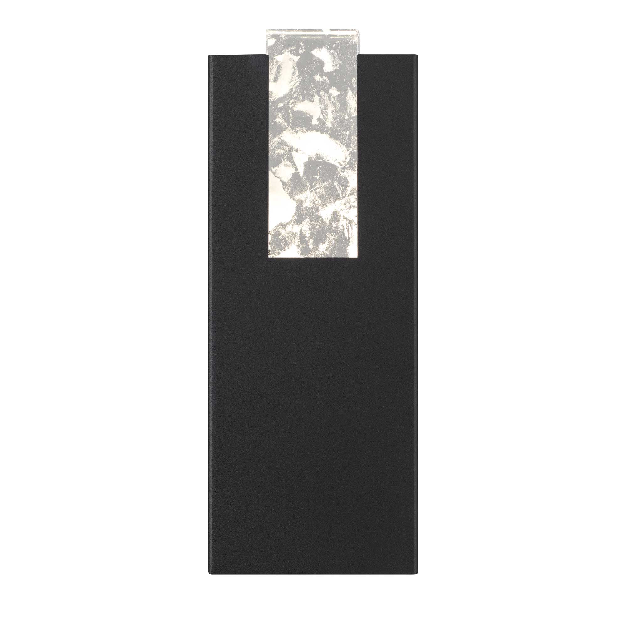 Alteck Mille 12.875-Inch Black 3-CCT LED Outdoor Wall Light - AW0116-3CCT-W-BK - Product Image 3
