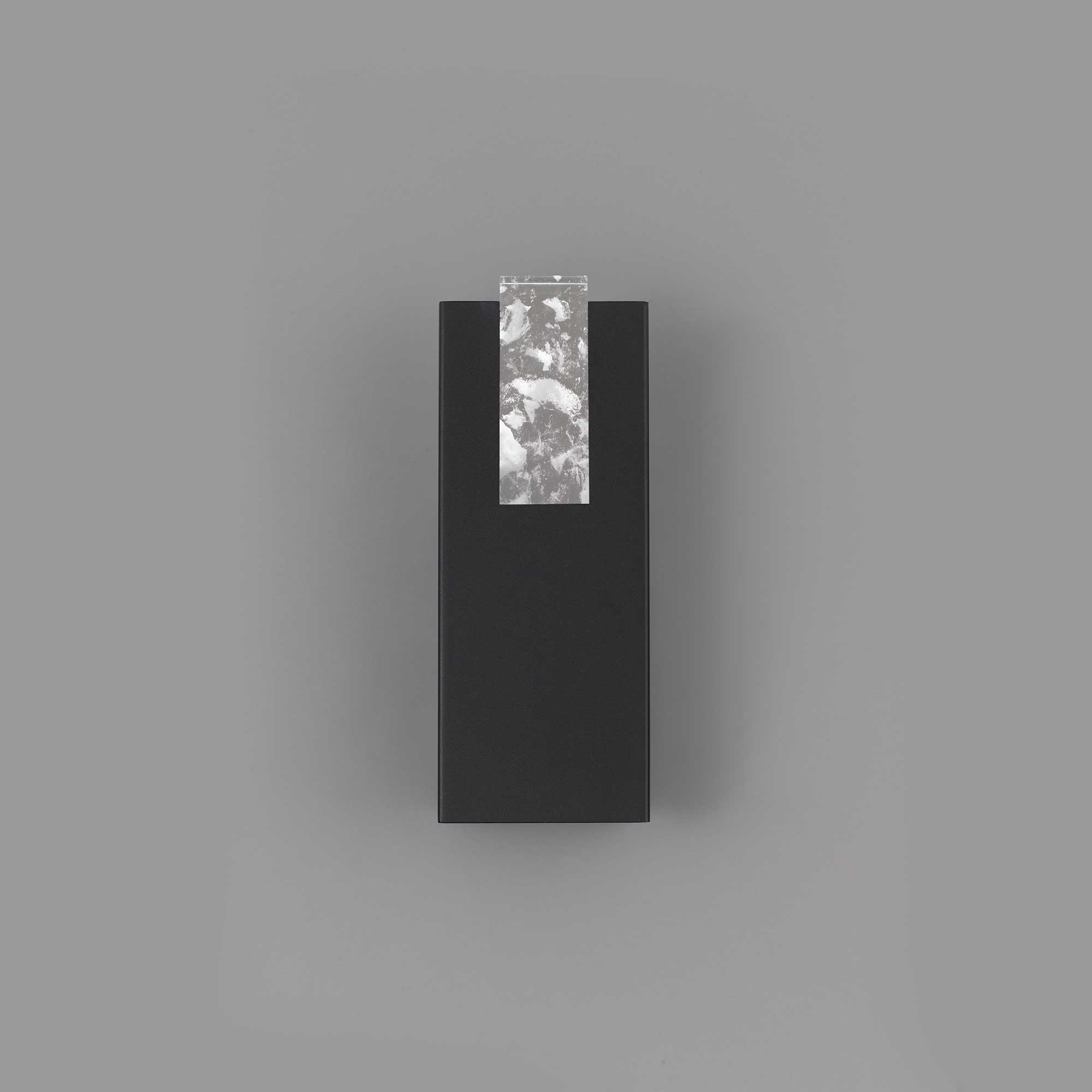 Alteck Mille 12.875-Inch Black 3-CCT LED Outdoor Wall Light - AW0116-3CCT-W-BK - Product Image 5