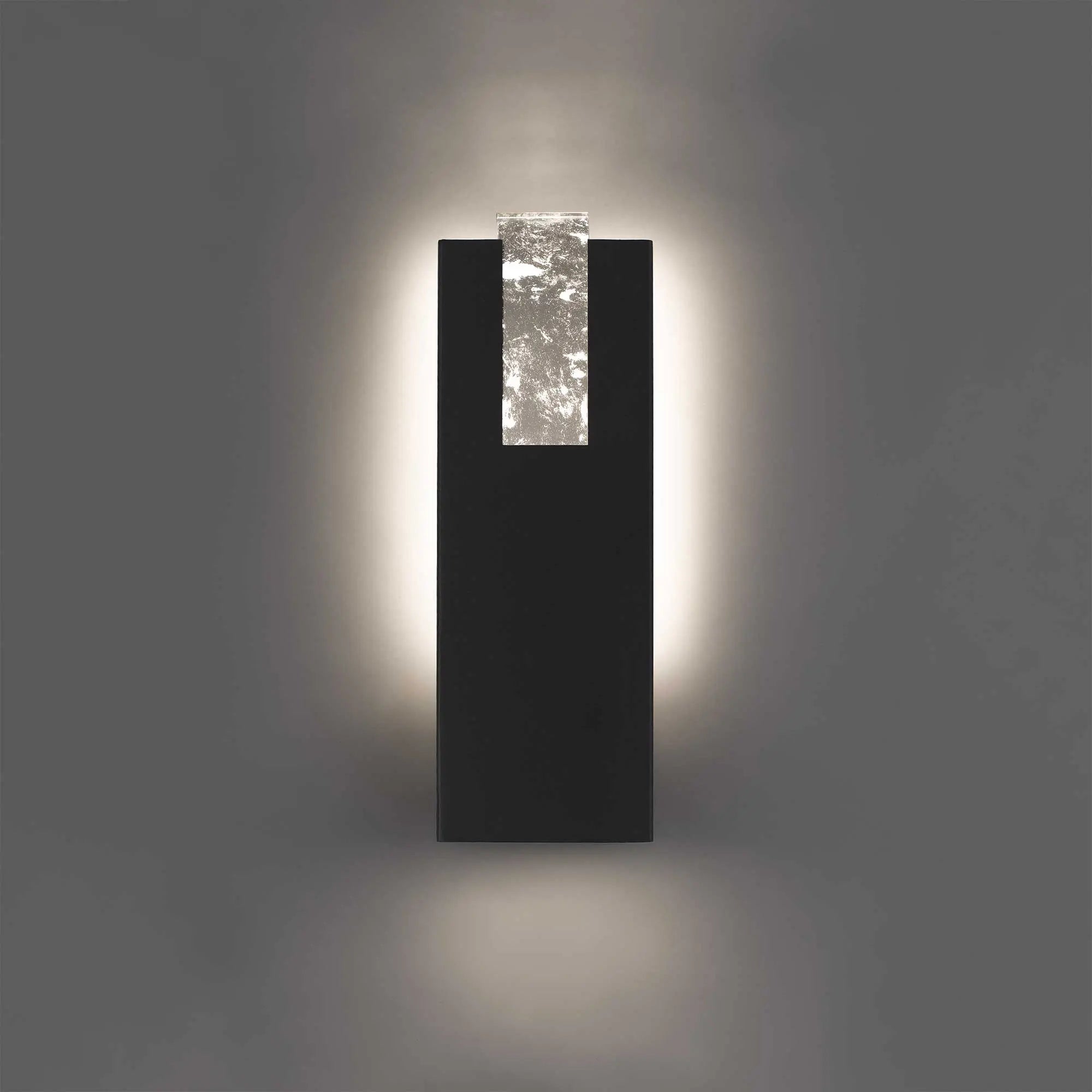 Alteck Mille 18-Inch Black 3-CCT LED Outdoor Wall Light - AW0117-3CCT-W-BK - Product Image 5