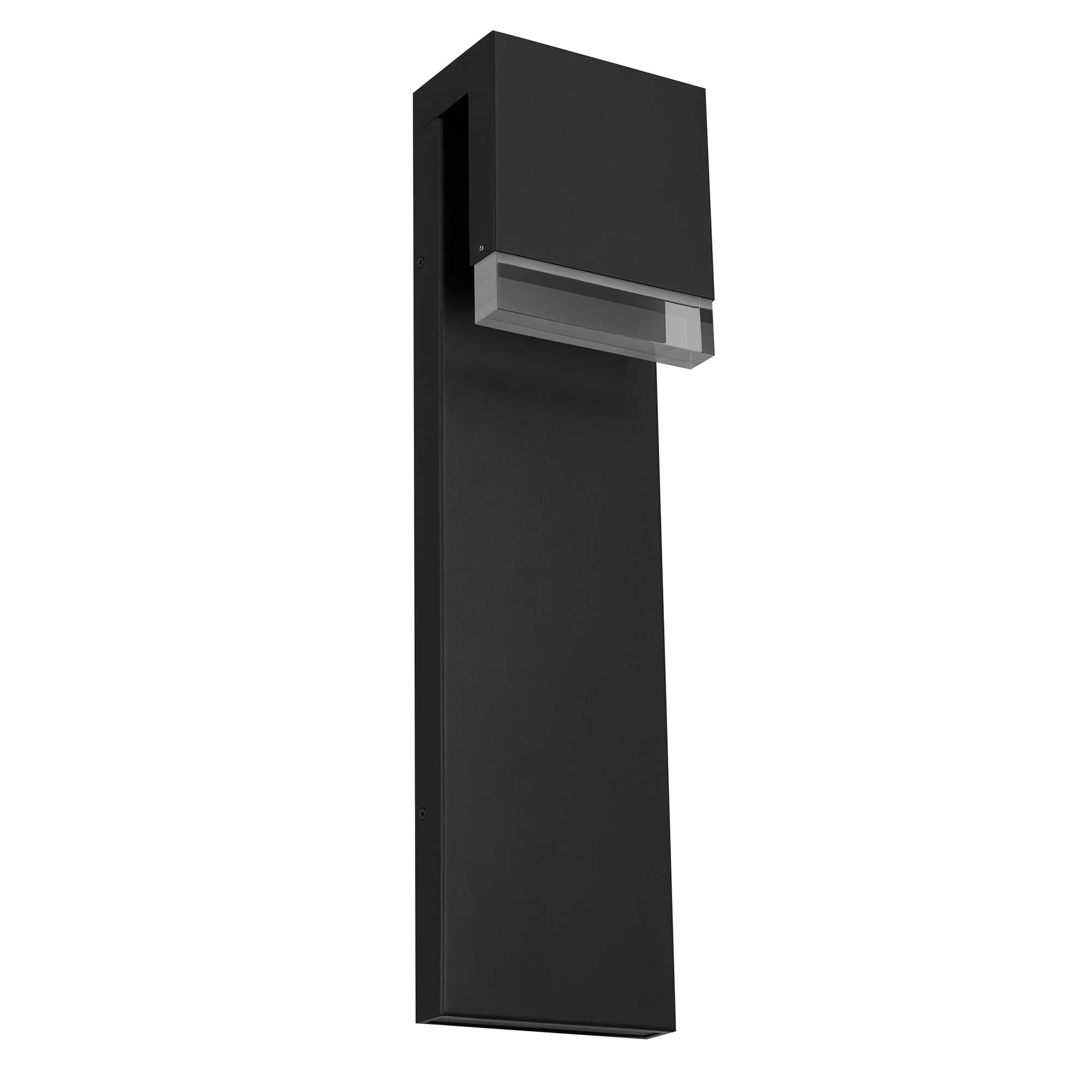 Alteck Lagos 24-Inch Black 3-CCT LED Outdoor Wall Light - AW0118-3CCT-W-BK - Product Image 2