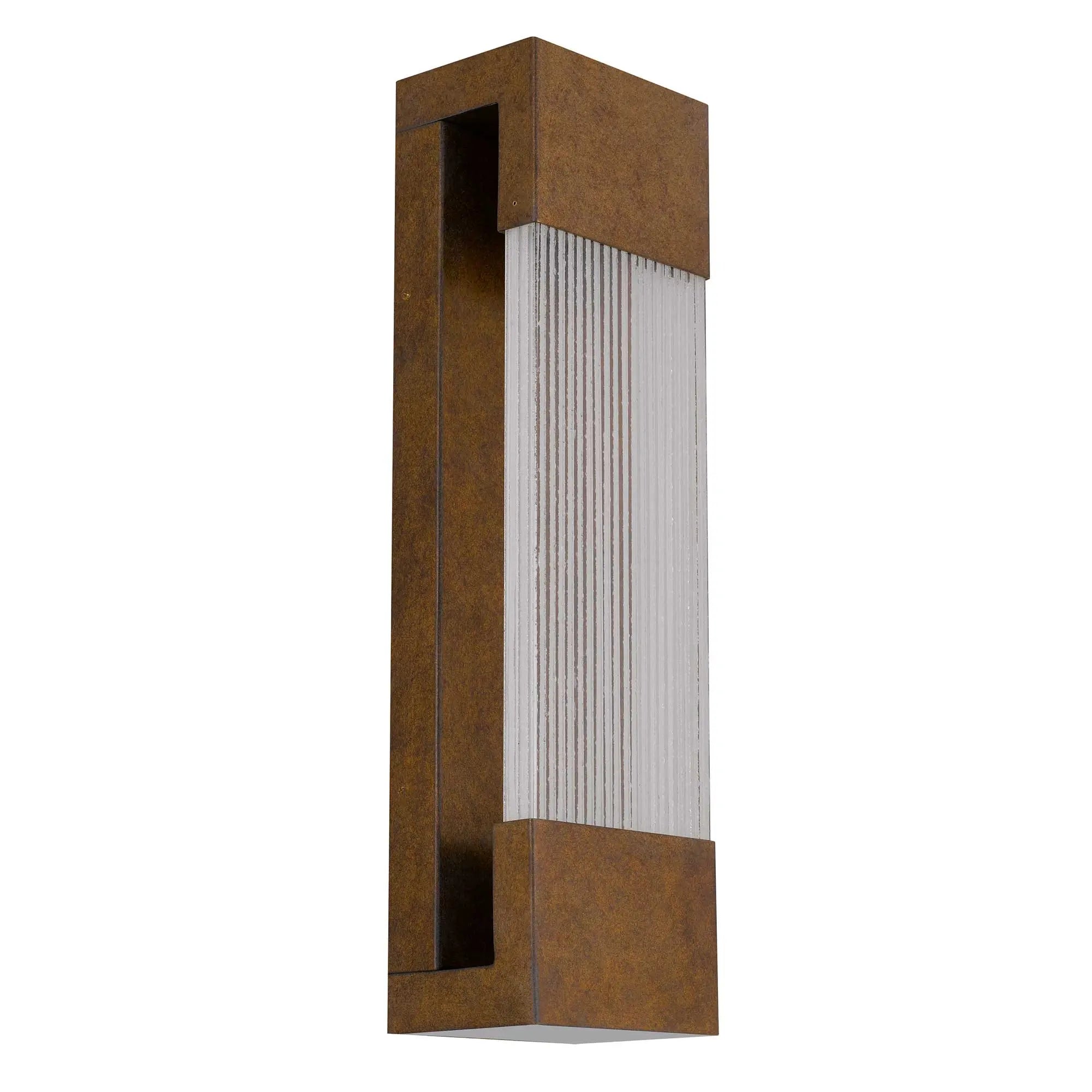 Alteck Mystic 20-Inch Painted Patina Brass 3-CCT LED Outdoor Wall Light - AW0119-3CCT-W-PPB - Product Image 2