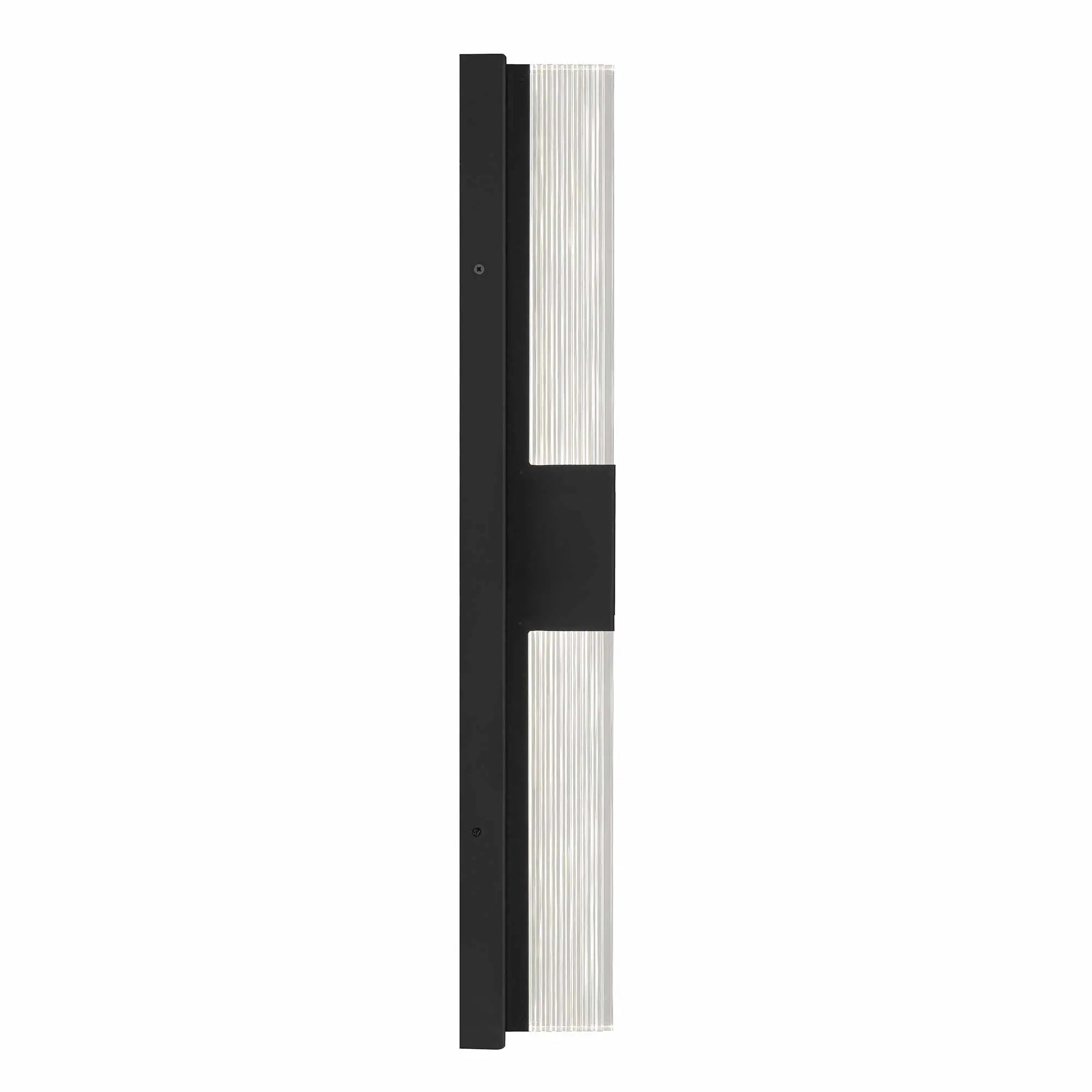 Alteck Arles 18-Inch Black 3-CCT LED Outdoor Wall Light - AW0121-3CCT-W-BK - Product Image 4