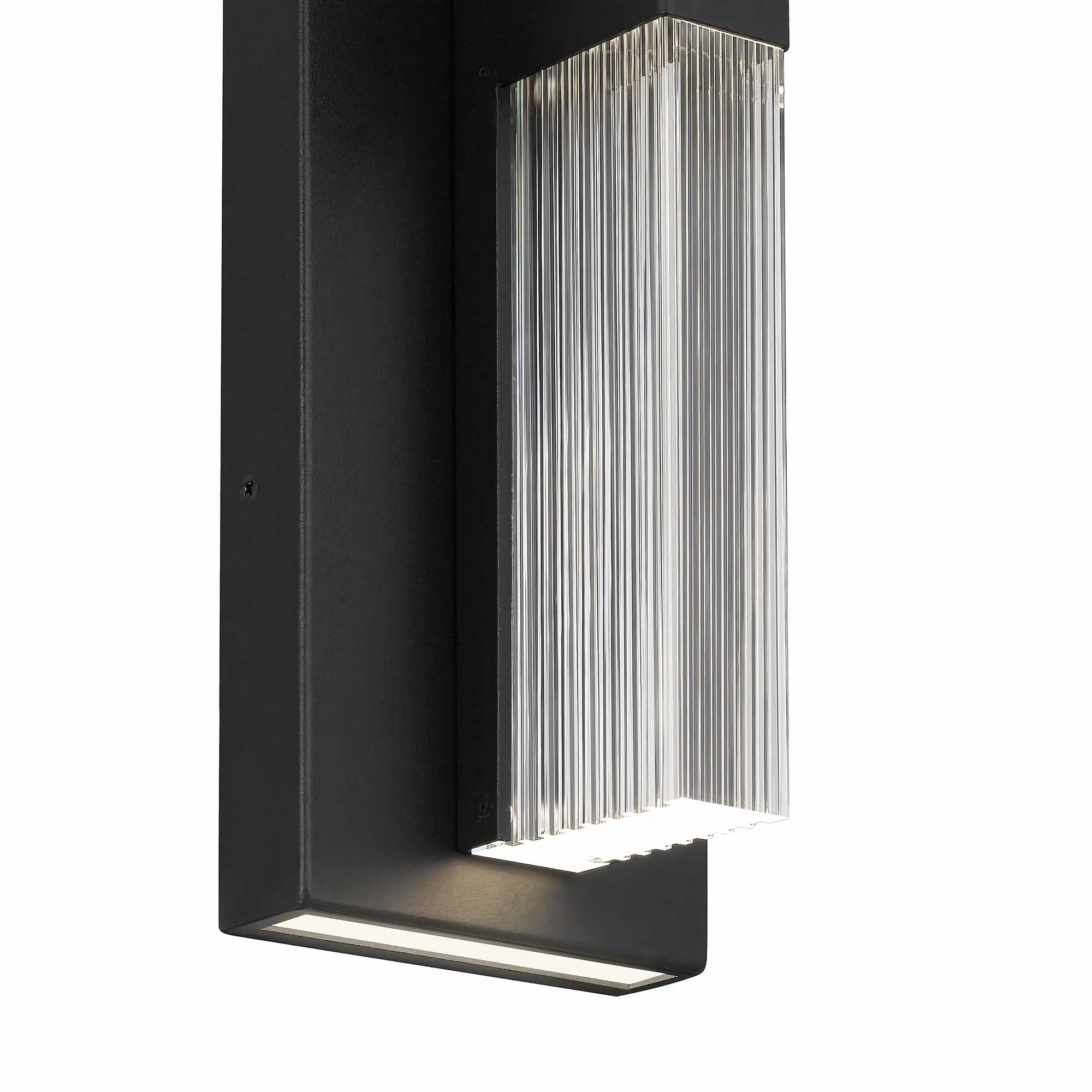 Alteck Arles 18-Inch Black 3-CCT LED Outdoor Wall Light - AW0121-3CCT-W-BK - Product Image 5