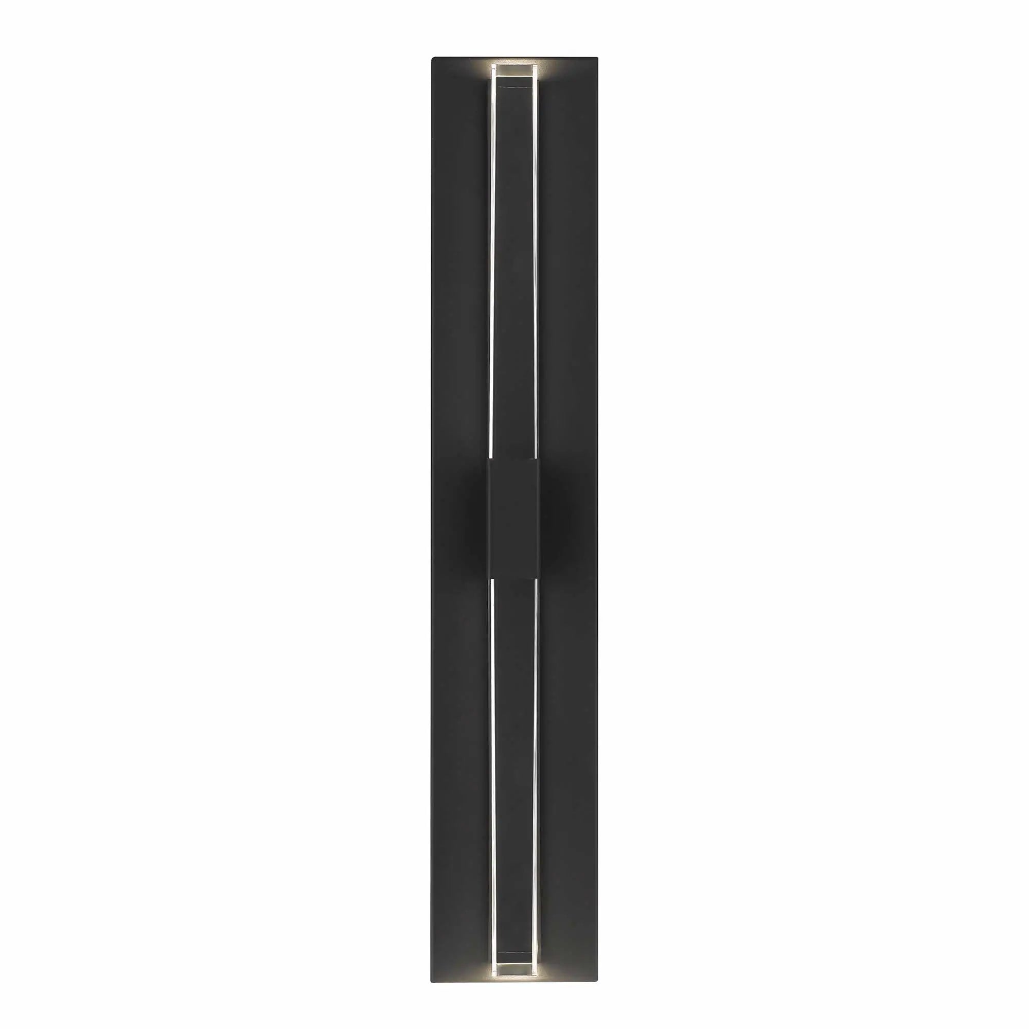 Alteck Arles 25-Inch Black 3-CCT LED Outdoor Wall Light - AW0122-3CCT-W-BK - Product Image 3