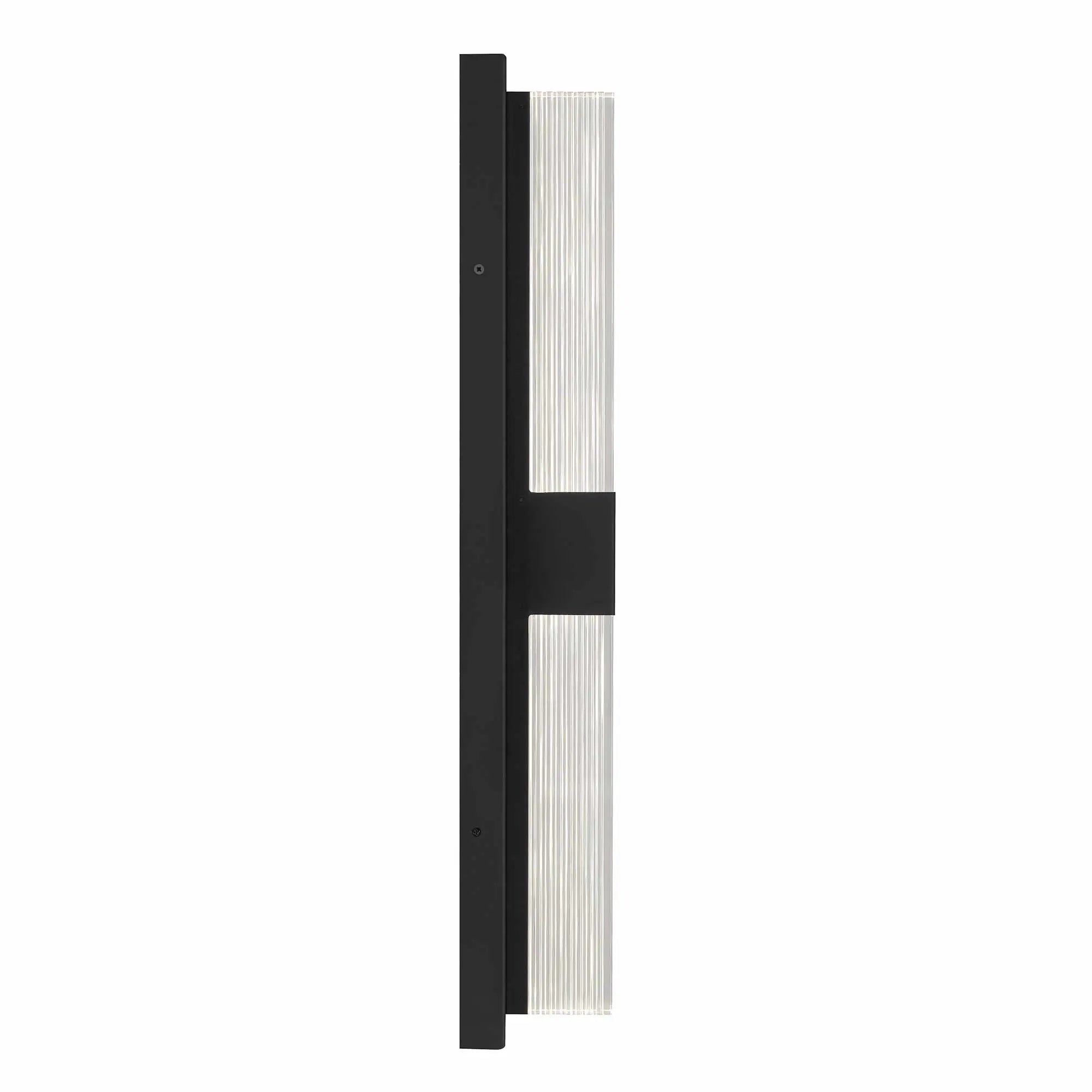 Alteck Arles 25-Inch Black 3-CCT LED Outdoor Wall Light - AW0122-3CCT-W-BK - Product Image 4