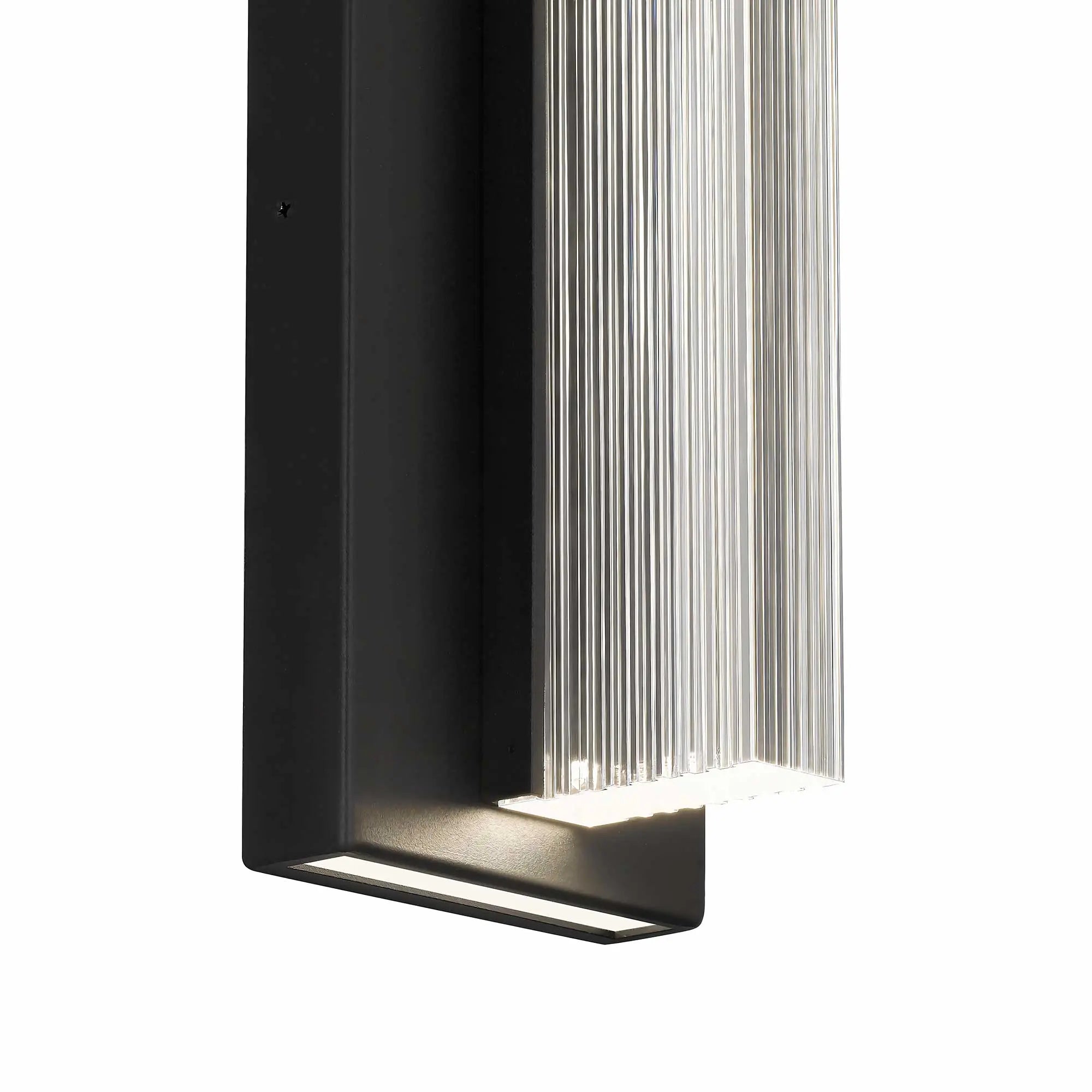 Alteck Arles 25-Inch Black 3-CCT LED Outdoor Wall Light - AW0122-3CCT-W-BK - Product Image 5