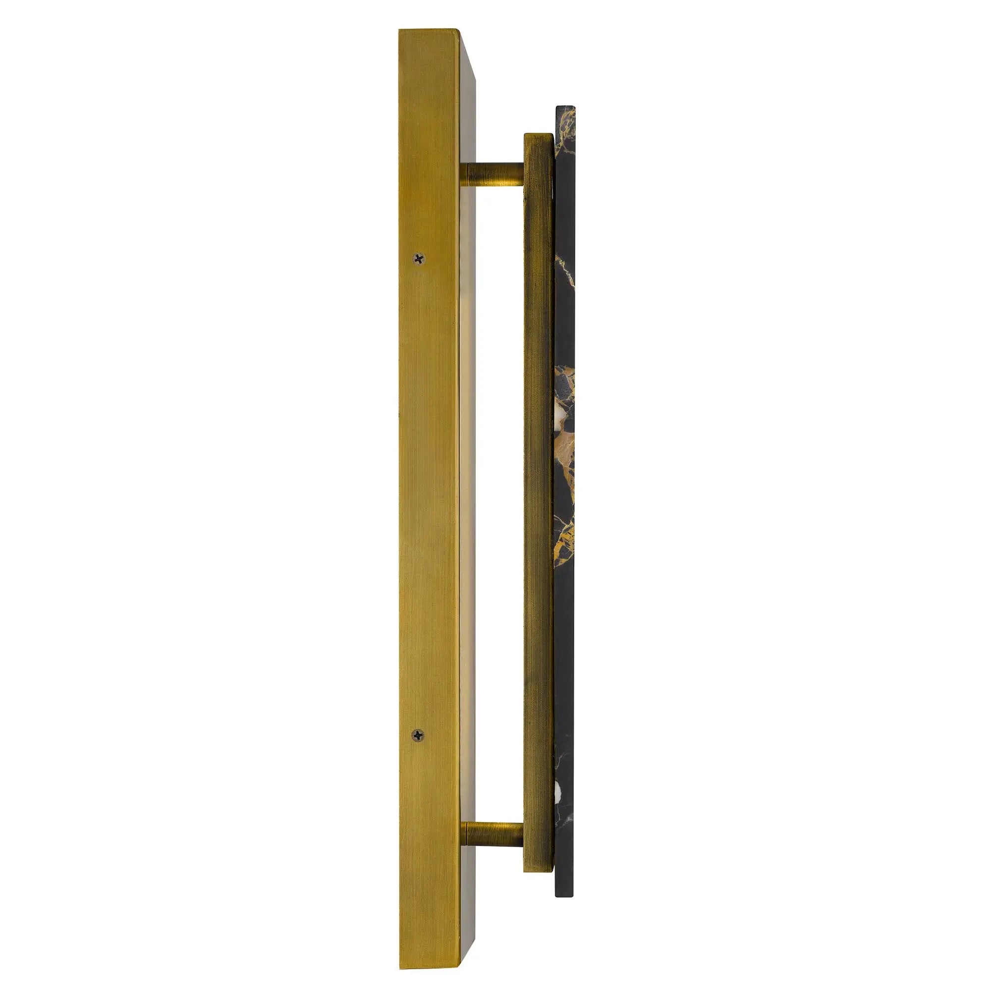 Alteck Zoey 18-Inch Painted Antique Brass 3-CCT LED Outdoor Wall Light - AW0123-3CCT-W-PAB - Product Image 4