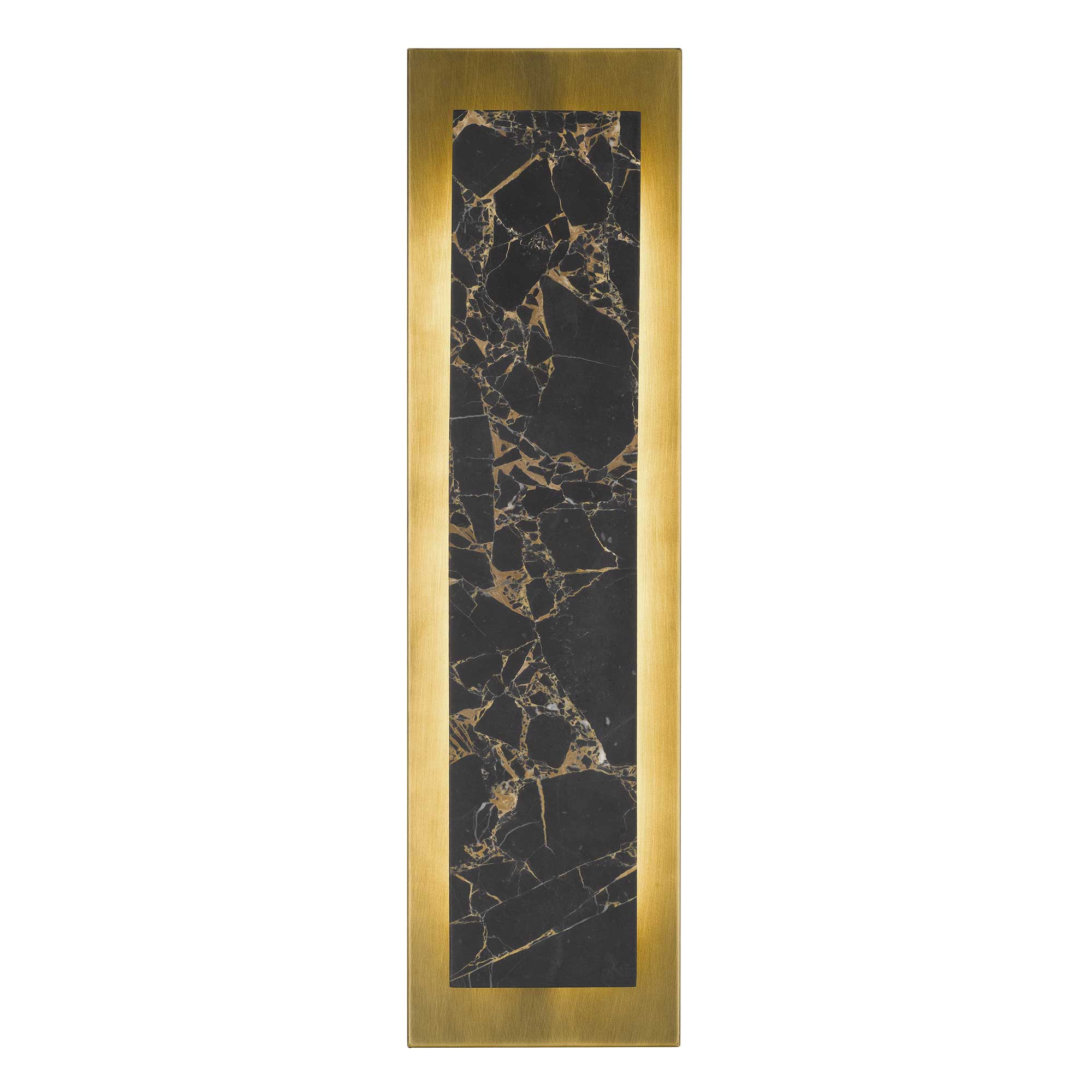 Alteck Zoey 24-Inch Painted Antique Brass 3-CCT LED Outdoor Wall Light - AW0124-3CCT-W-PAB - Product Image 3