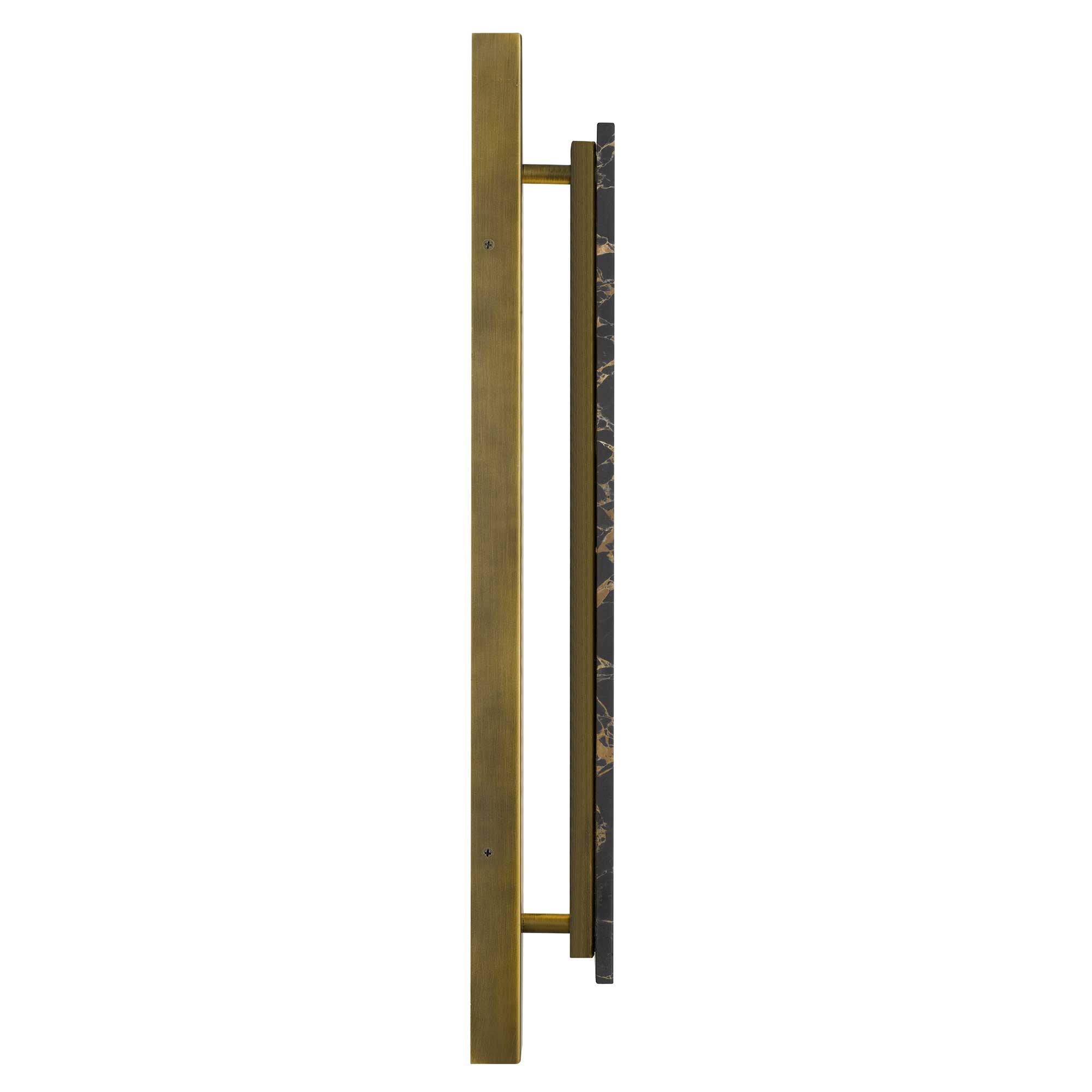 Alteck Zoey 24-Inch Painted Antique Brass 3-CCT LED Outdoor Wall Light - AW0124-3CCT-W-PAB - Product Image 4