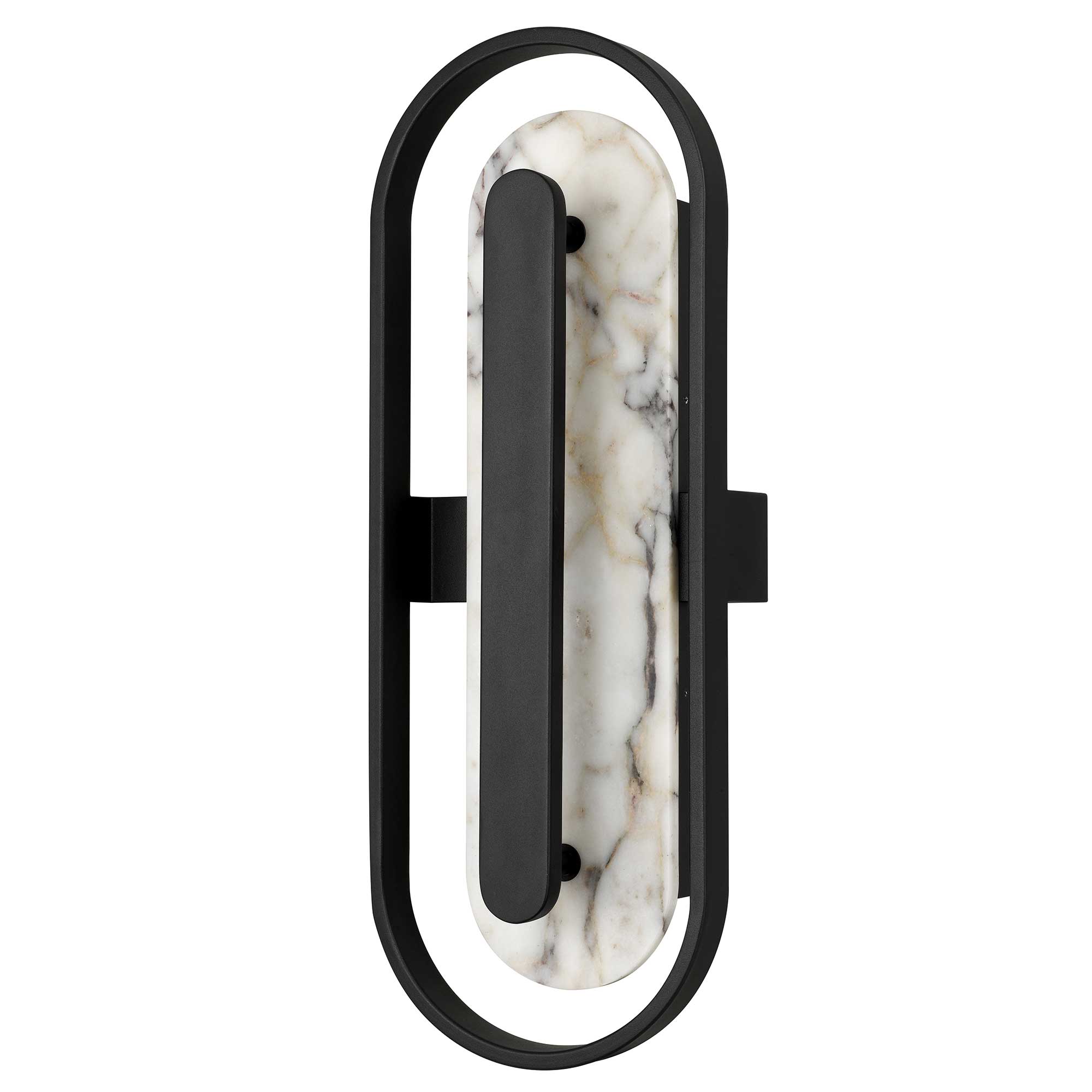 Alteck Roundabout 22-Inch Painted Antique Brass 3-CCT LED Outdoor Wall Light - AW0125-3CCT-W-BK - Product Image 2
