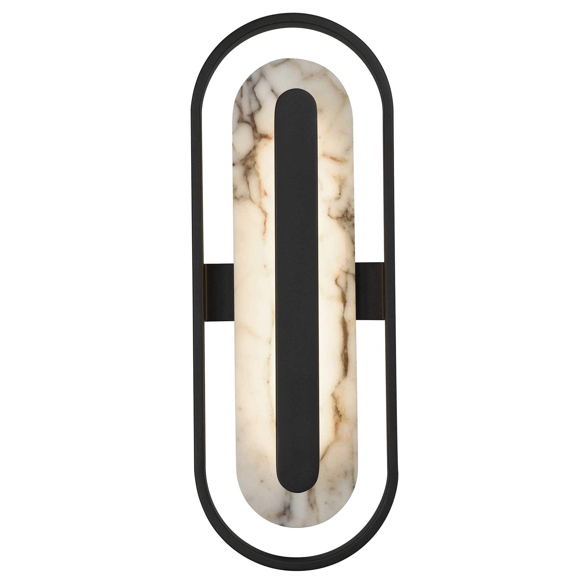Alteck Roundabout 22-Inch Painted Antique Brass 3-CCT LED Outdoor Wall Light - AW0125-3CCT-W-BK - Product Image 3