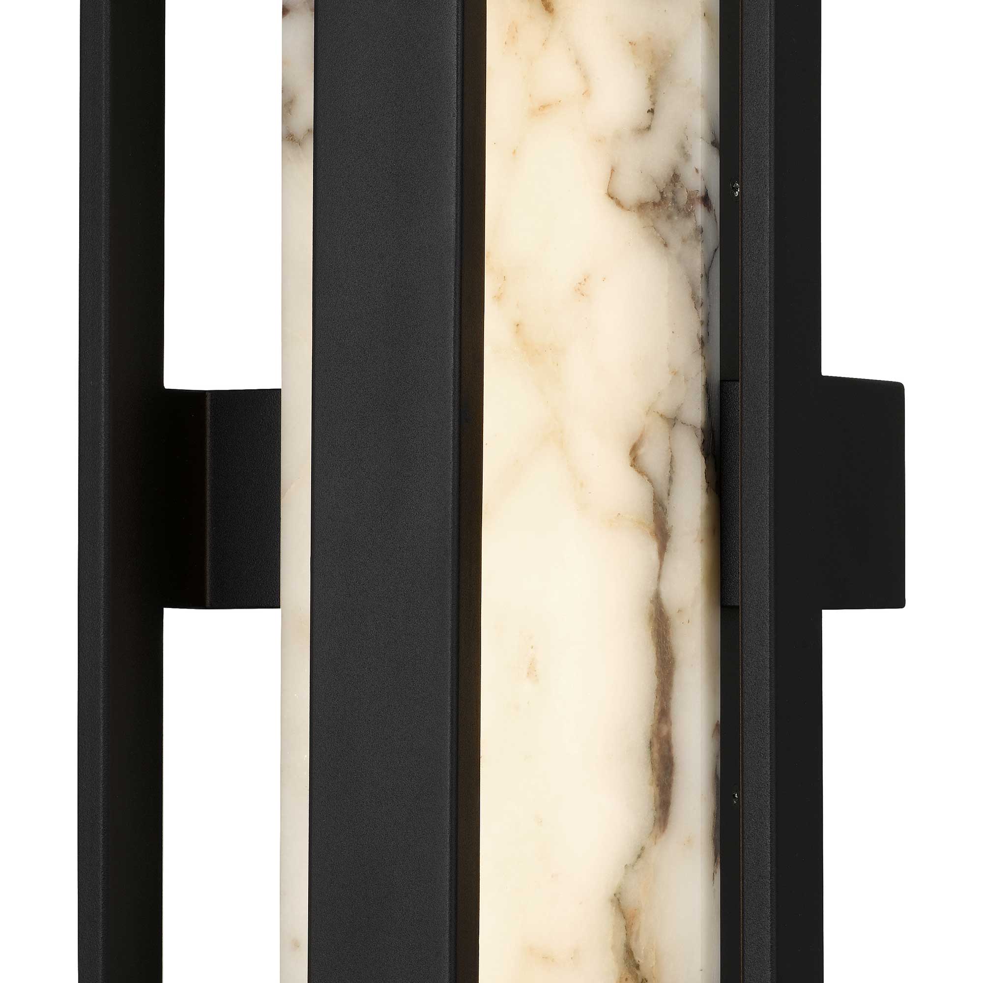 Alteck Roundabout 22-Inch Painted Antique Brass 3-CCT LED Outdoor Wall Light - AW0125-3CCT-W-BK - Product Image 5