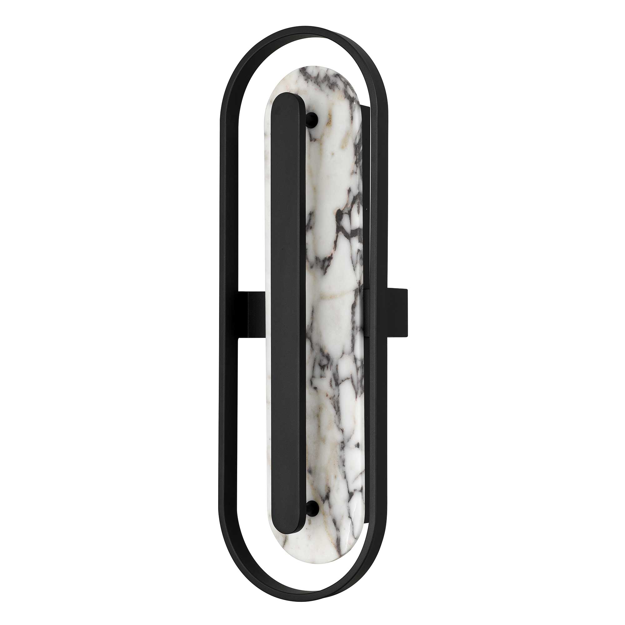 Alteck Roundabout 28-Inch Black 3-CCT LED Outdoor Wall Light - AW0126-3CCT-W-BK - Product Image 2