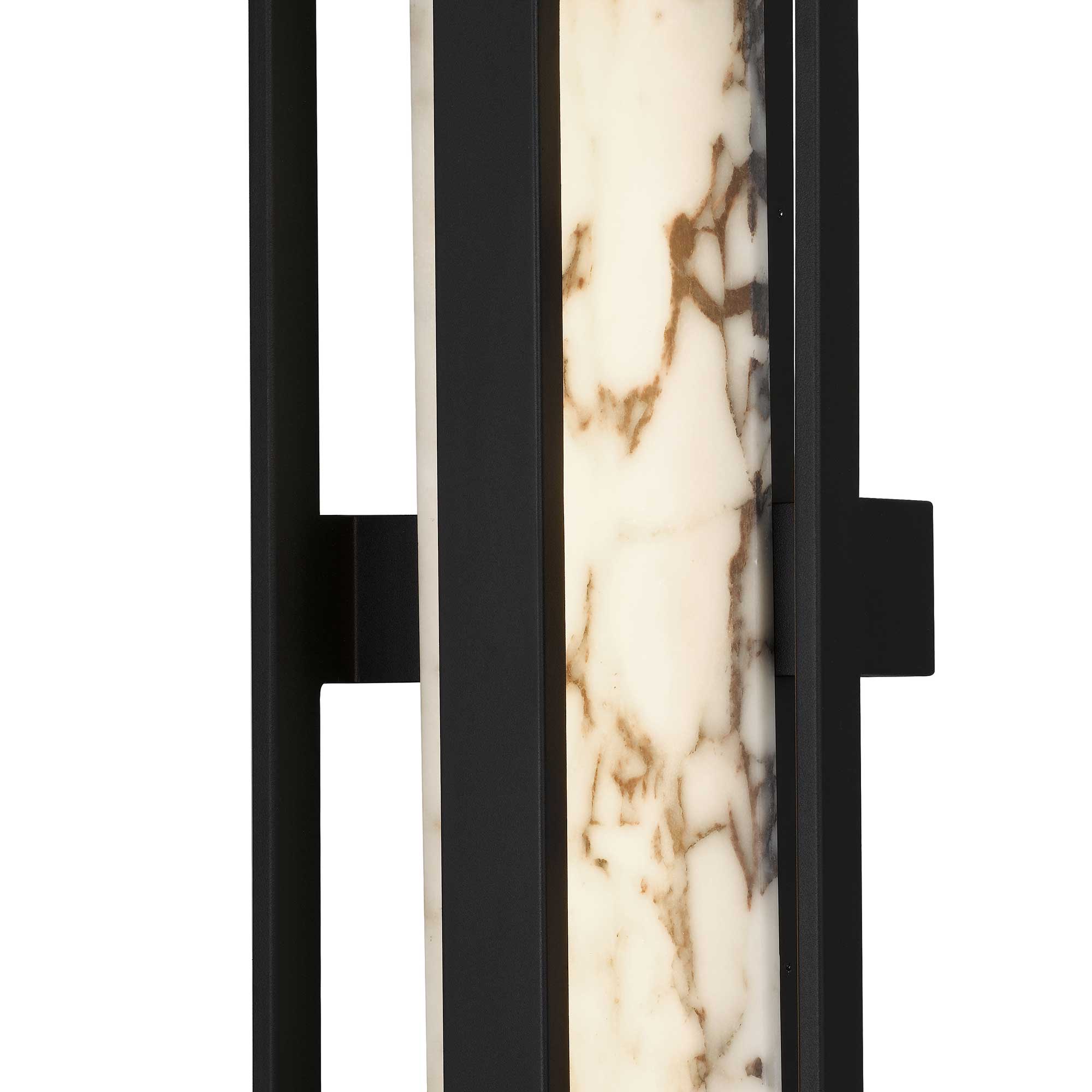 Alteck Roundabout 28-Inch Black 3-CCT LED Outdoor Wall Light - AW0126-3CCT-W-BK - Product Image 5