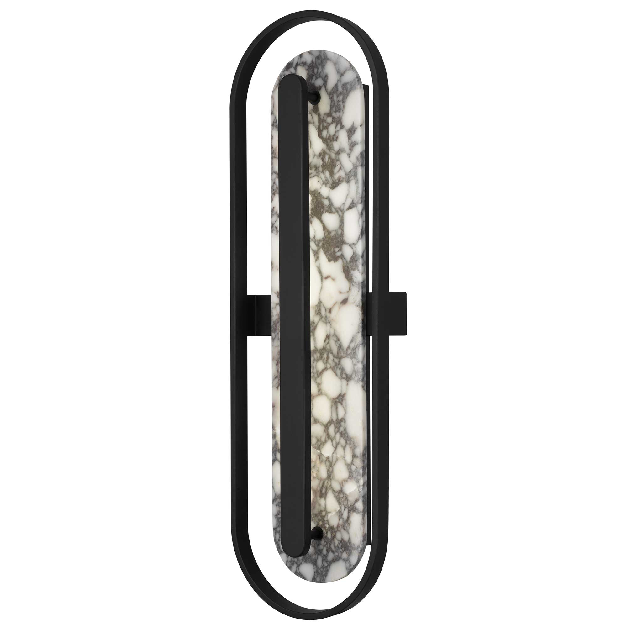 Alteck Roundabout 34-Inch Black 3-CCT LED Outdoor Wall Light - AW0127-3CCT-W-BK