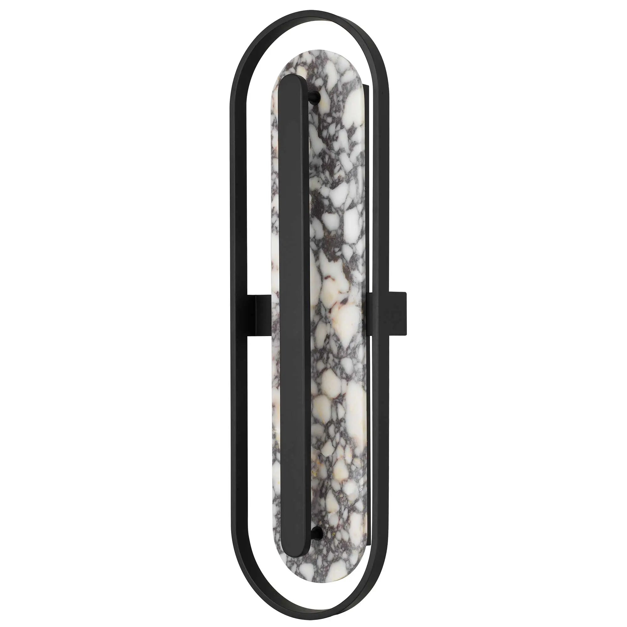 Alteck Roundabout 34-Inch Black 3-CCT LED Outdoor Wall Light - AW0127-3CCT-W-BK - Product Image 2