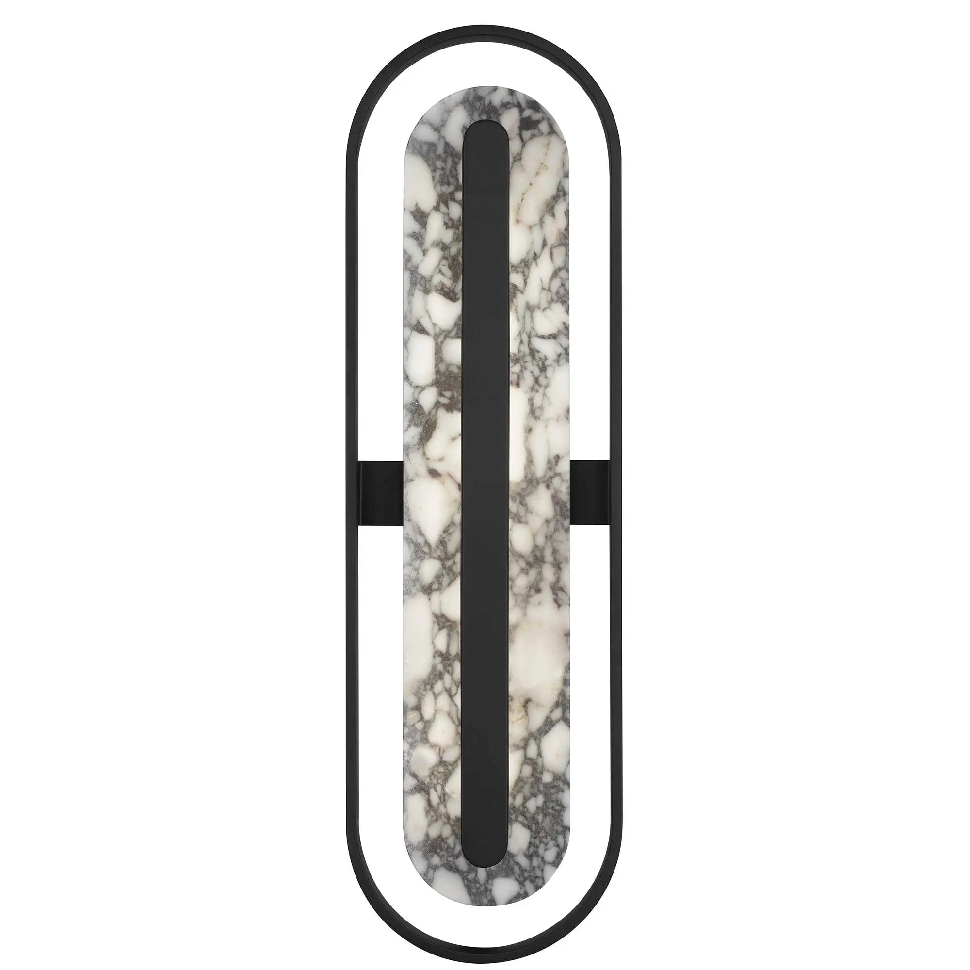 Alteck Roundabout 34-Inch Black 3-CCT LED Outdoor Wall Light - AW0127-3CCT-W-BK - Product Image 3