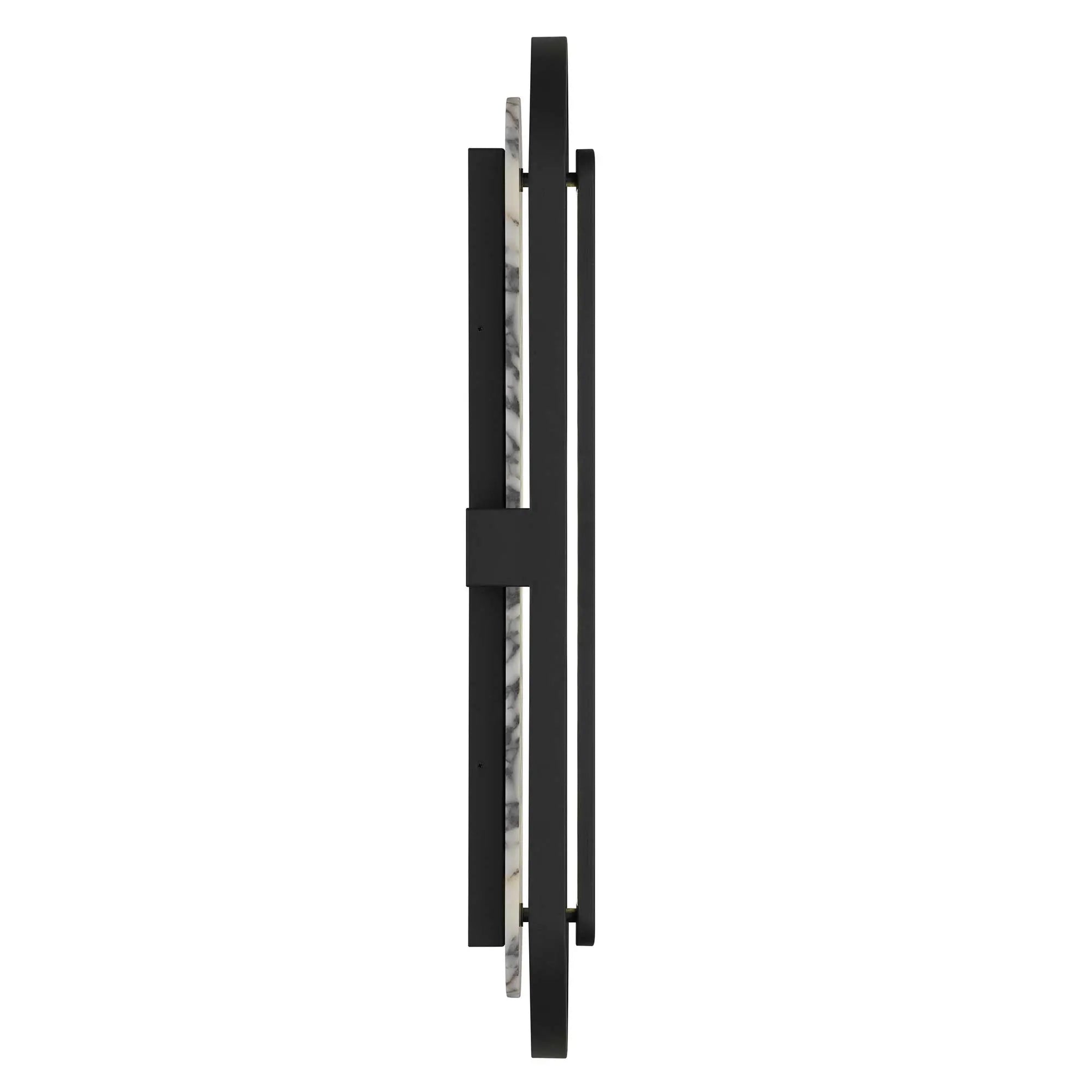 Alteck Roundabout 34-Inch Black 3-CCT LED Outdoor Wall Light - AW0127-3CCT-W-BK - Product Image 4