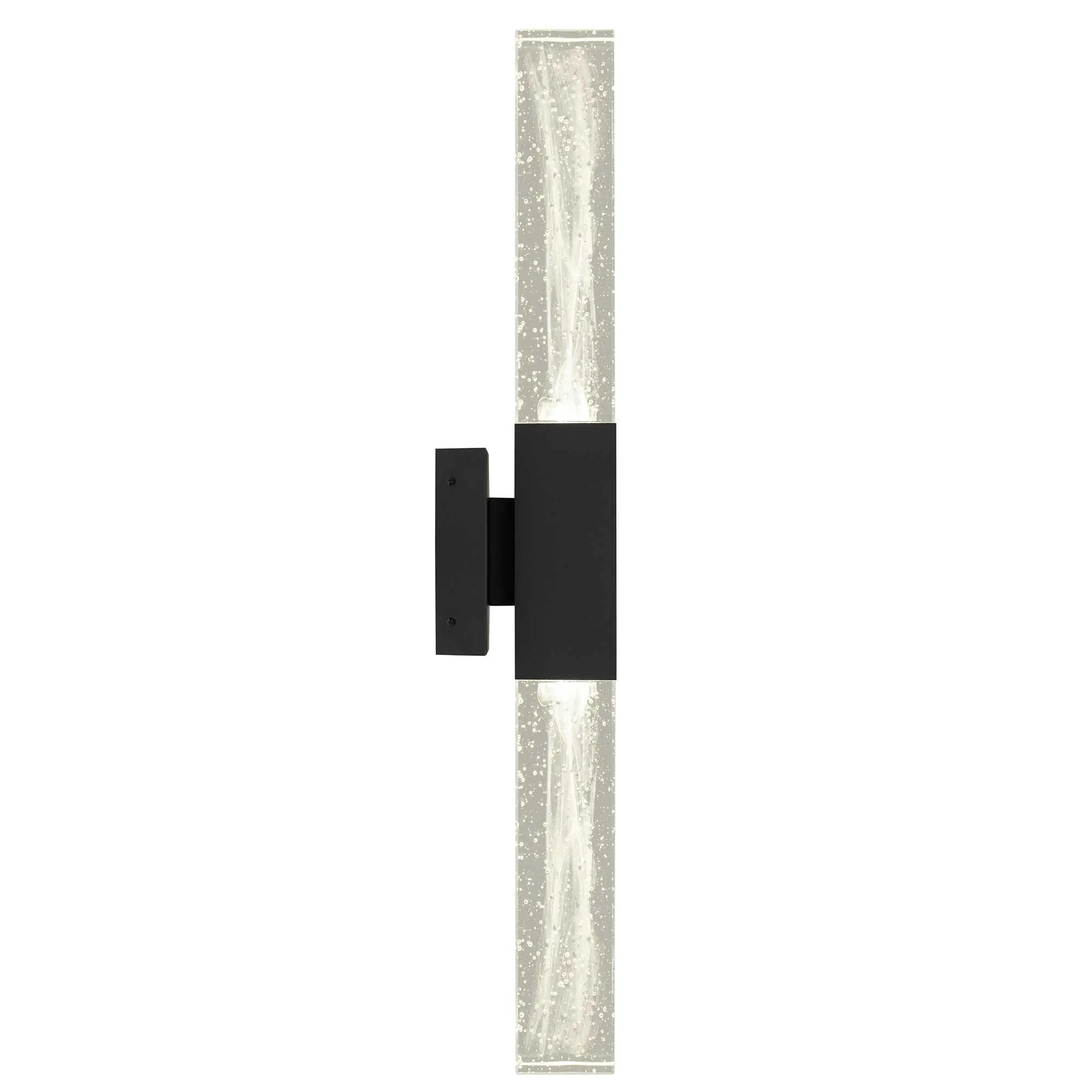 Alteck Folio 24-Inch Black 3-CCT LED Outdoor Wall Light - AW0129-3CCT-W-BK - Product Image 4