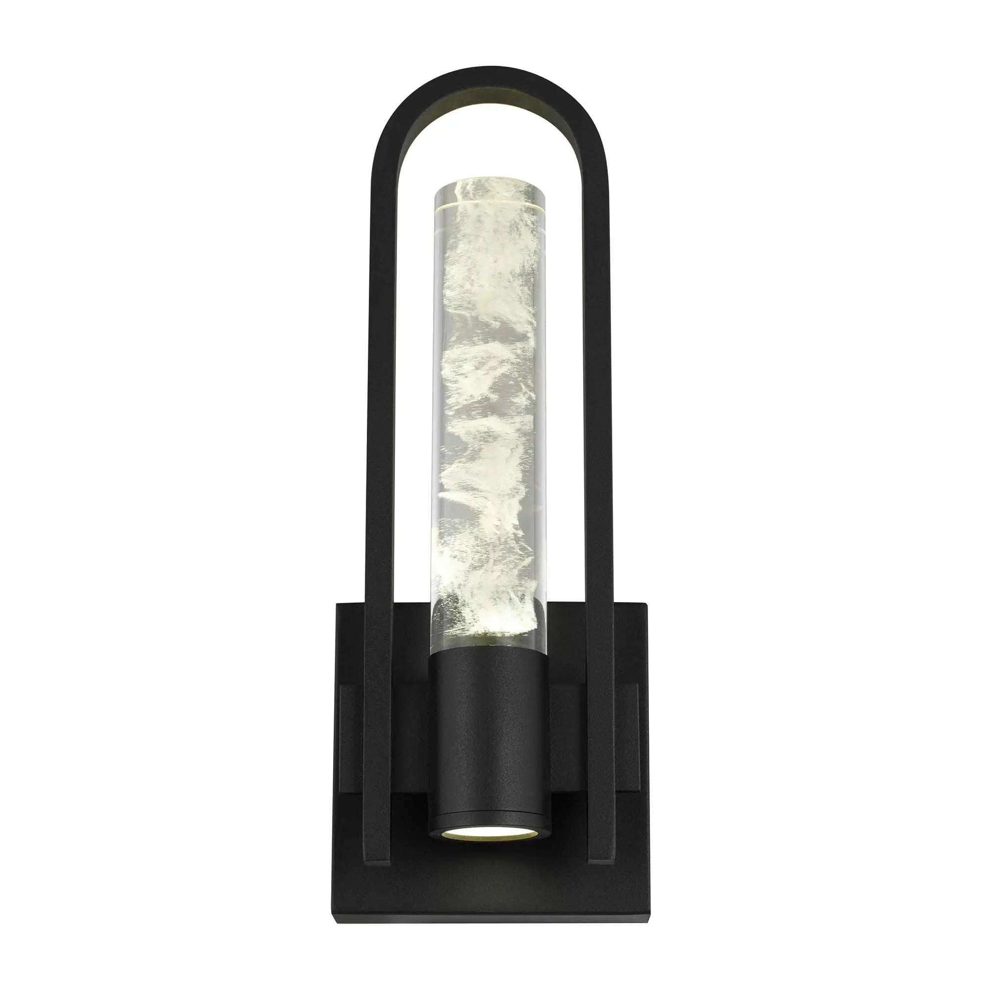 Alteck Arch 12.75-Inch Black 3-CCT LED Outdoor Wall Light - AW0131-3CCT-W-BK - Product Image 3