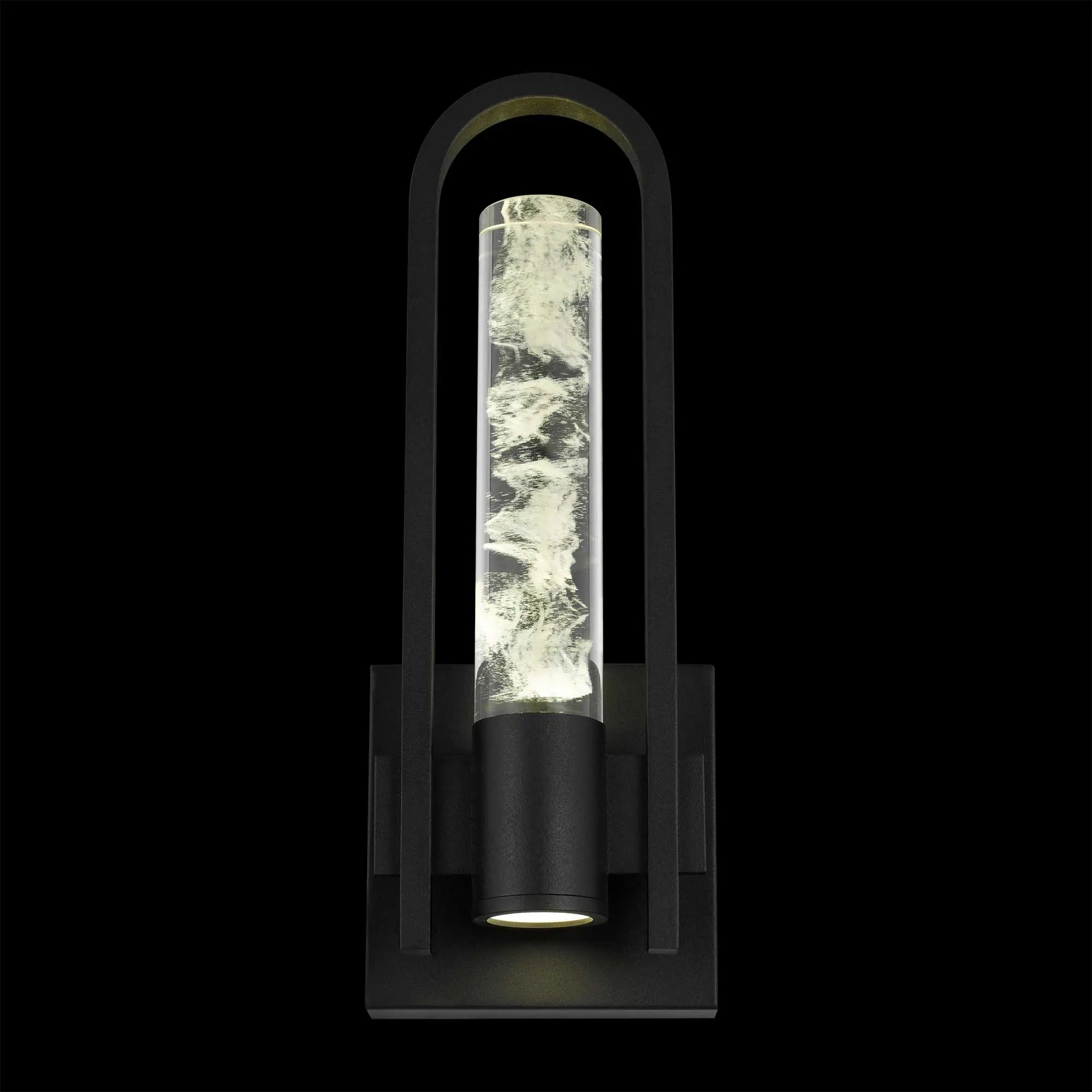 Alteck Arch 12.75-Inch Black 3-CCT LED Outdoor Wall Light - AW0131-3CCT-W-BK - Product Image 5