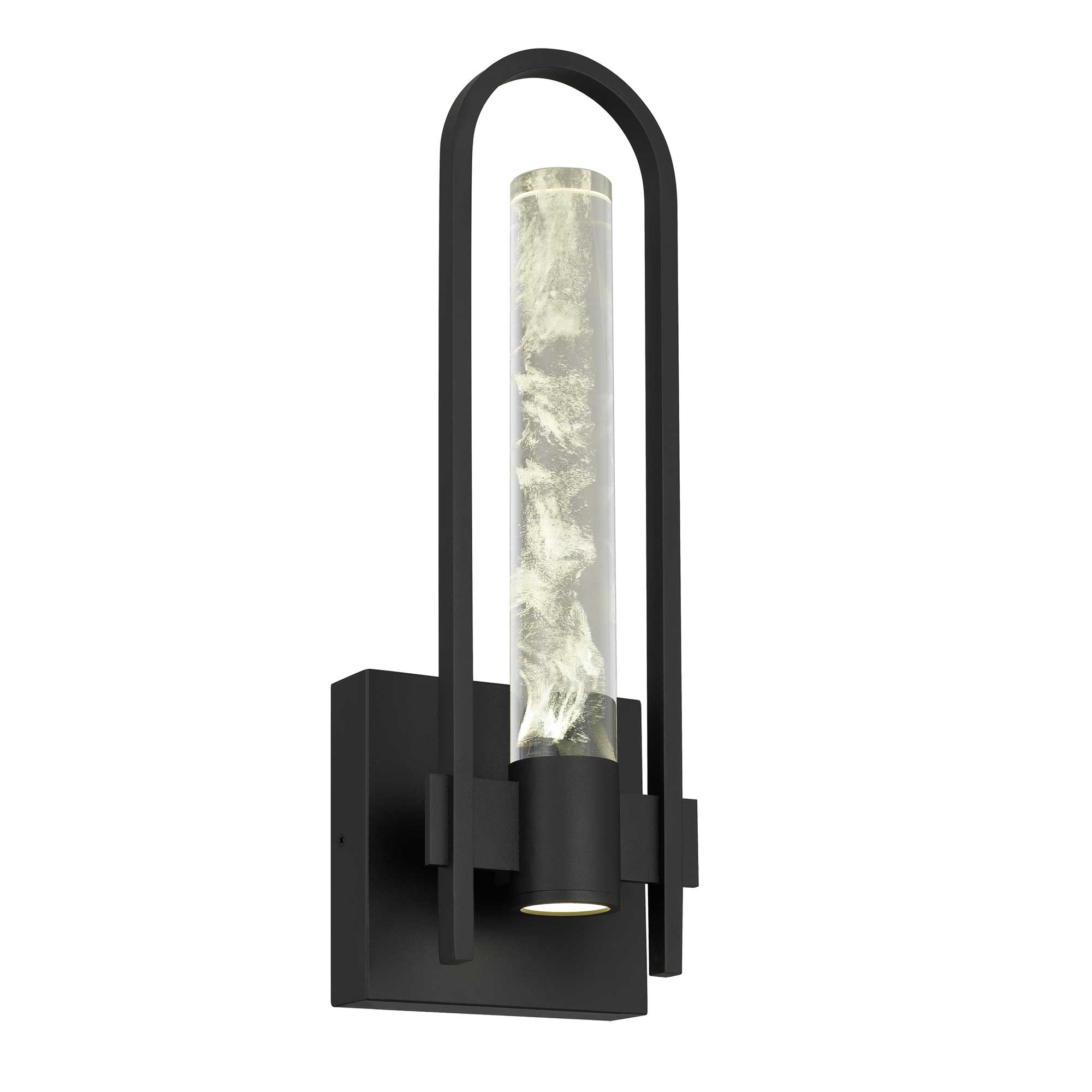 Alteck Arch 17.75-Inch Black 3-CCT LED Outdoor Wall Light - AW0132-3CCT-W-BK