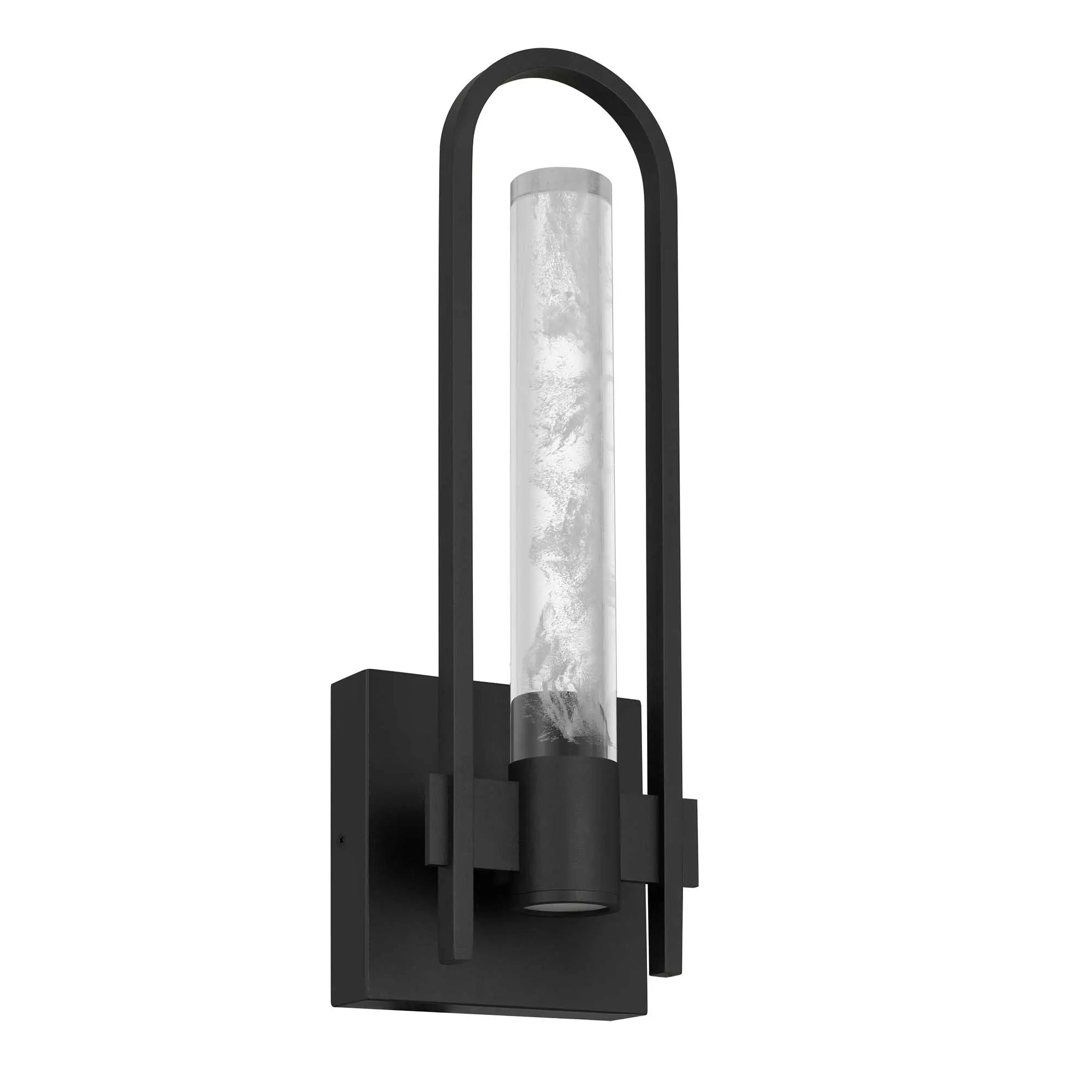 Alteck Arch 17.75-Inch Black 3-CCT LED Outdoor Wall Light - AW0132-3CCT-W-BK - Product Image 2