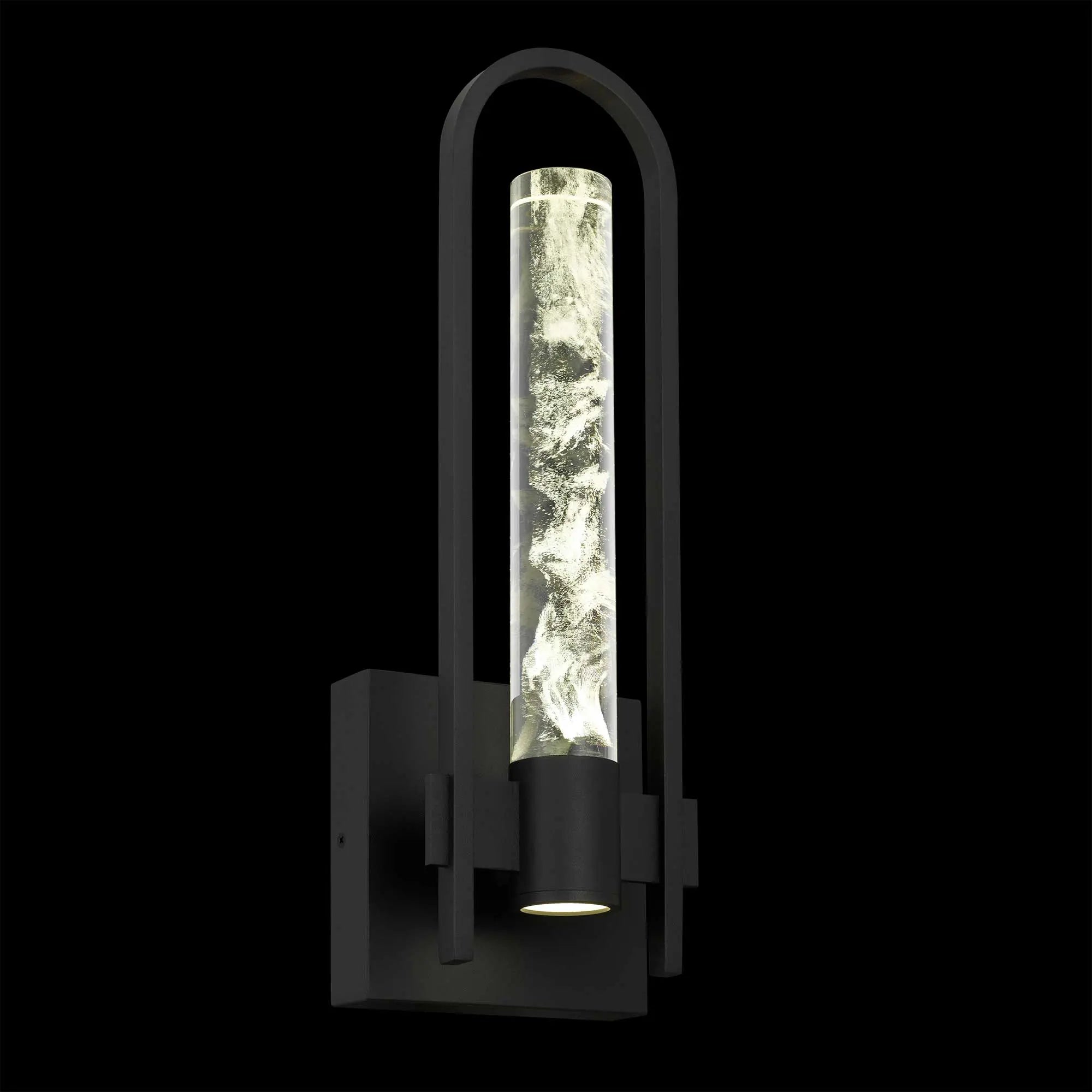 Alteck Arch 17.75-Inch Black 3-CCT LED Outdoor Wall Light - AW0132-3CCT-W-BK - Product Image 5
