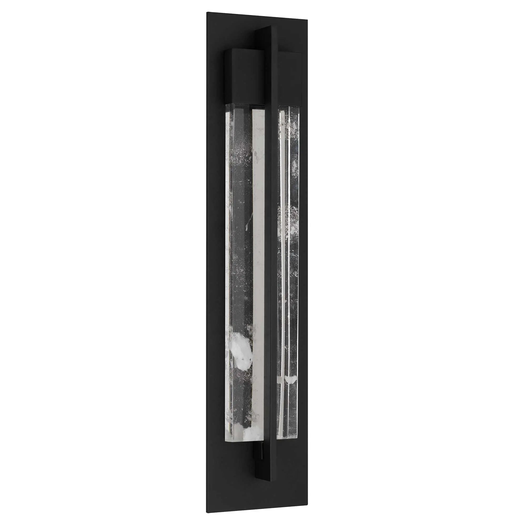 Alteck Rivera 26-Inch Black 3-CCT LED Outdoor Wall Light - AW0134-3CCT-W-BK - Product Image 2