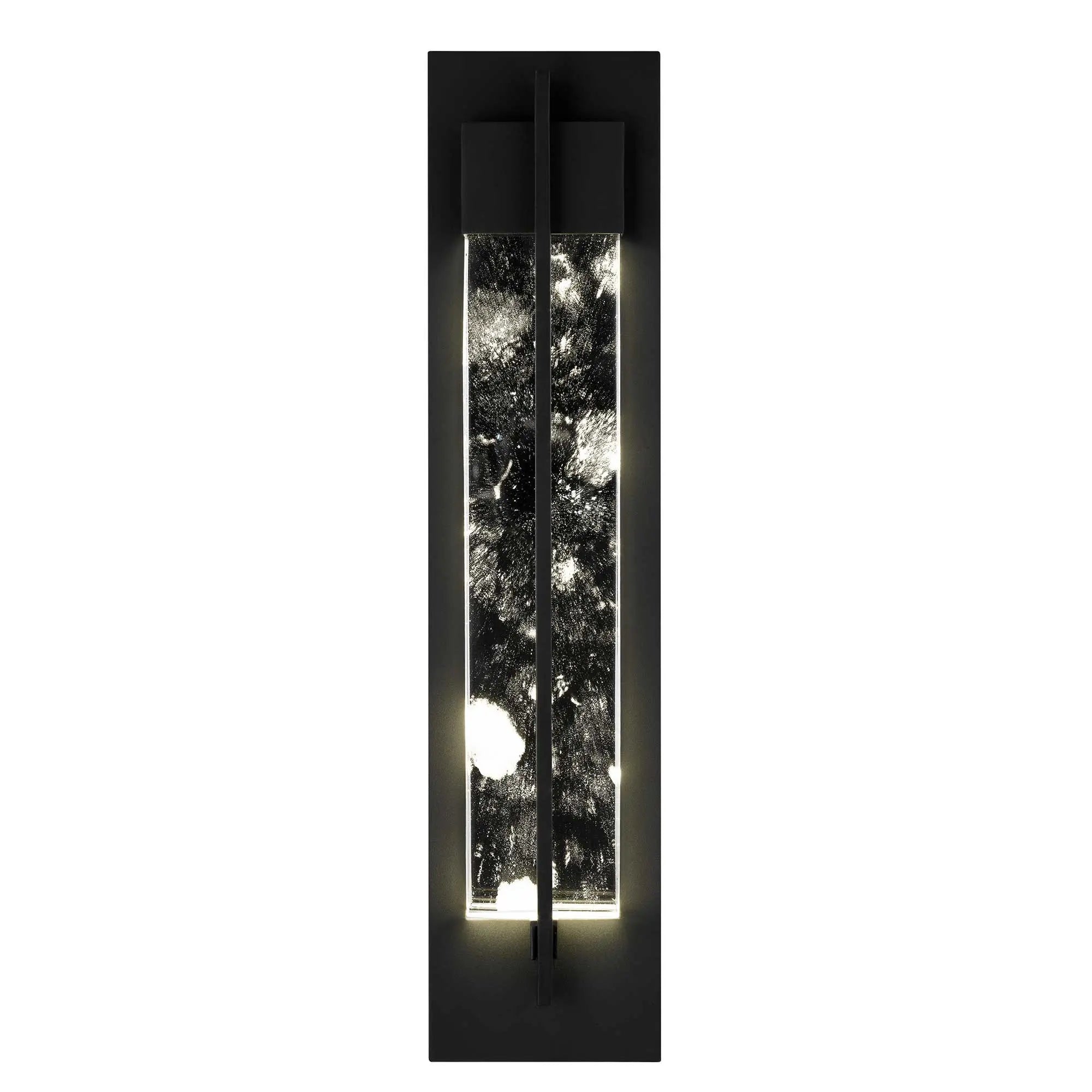 Alteck Rivera 26-Inch Black 3-CCT LED Outdoor Wall Light - AW0134-3CCT-W-BK - Product Image 3