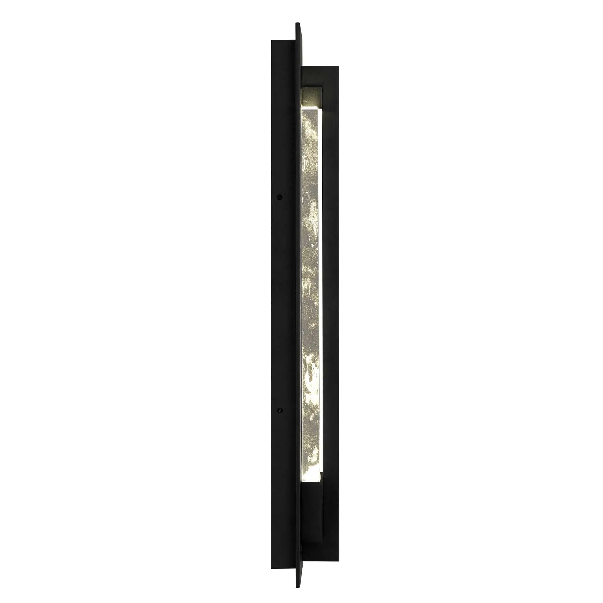 Alteck Rivera 26-Inch Black 3-CCT LED Outdoor Wall Light - AW0134-3CCT-W-BK - Product Image 4