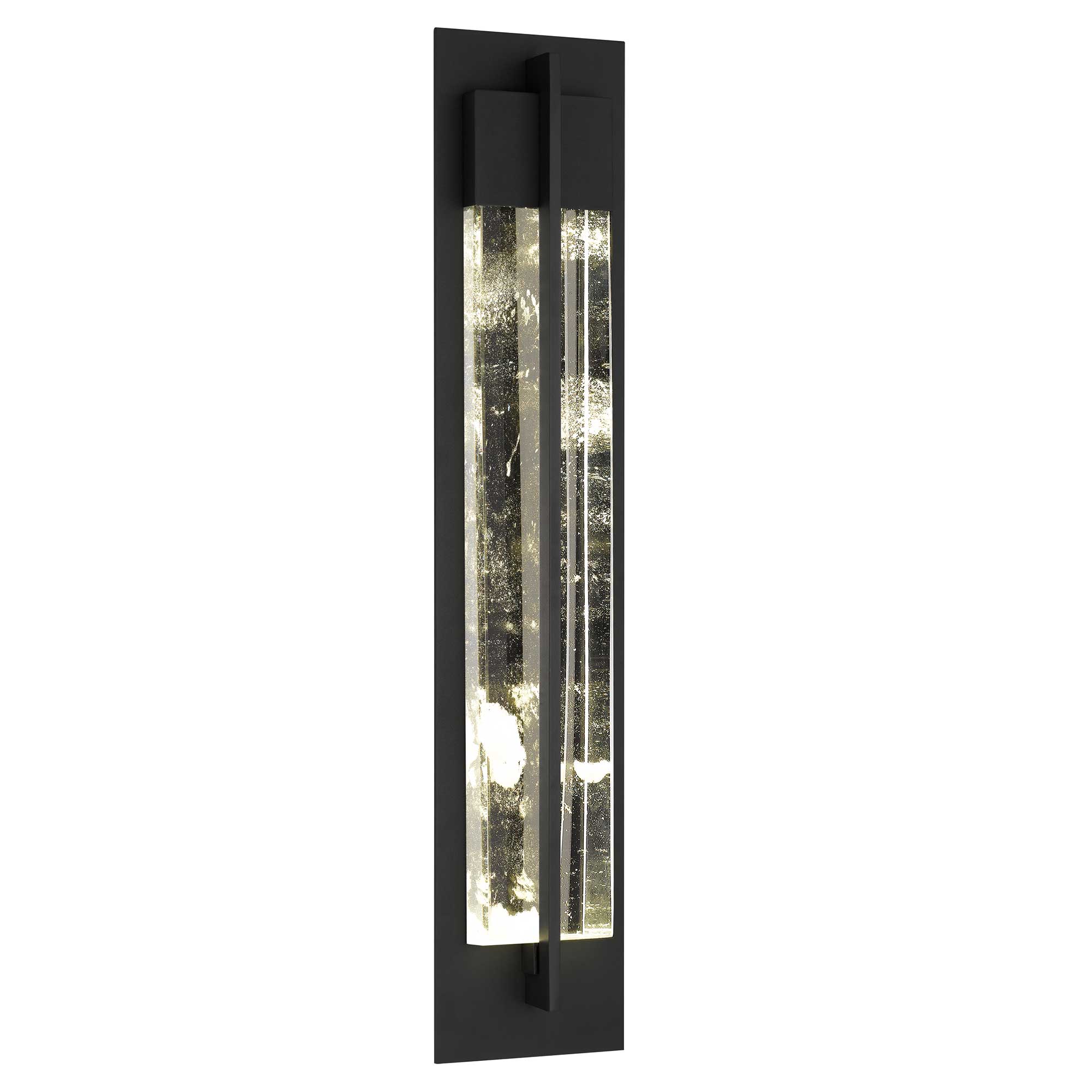 Alteck Rivera 32-Inch Black 3-CCT LED Outdoor Wall Light - AW0135-3CCT-W-BK