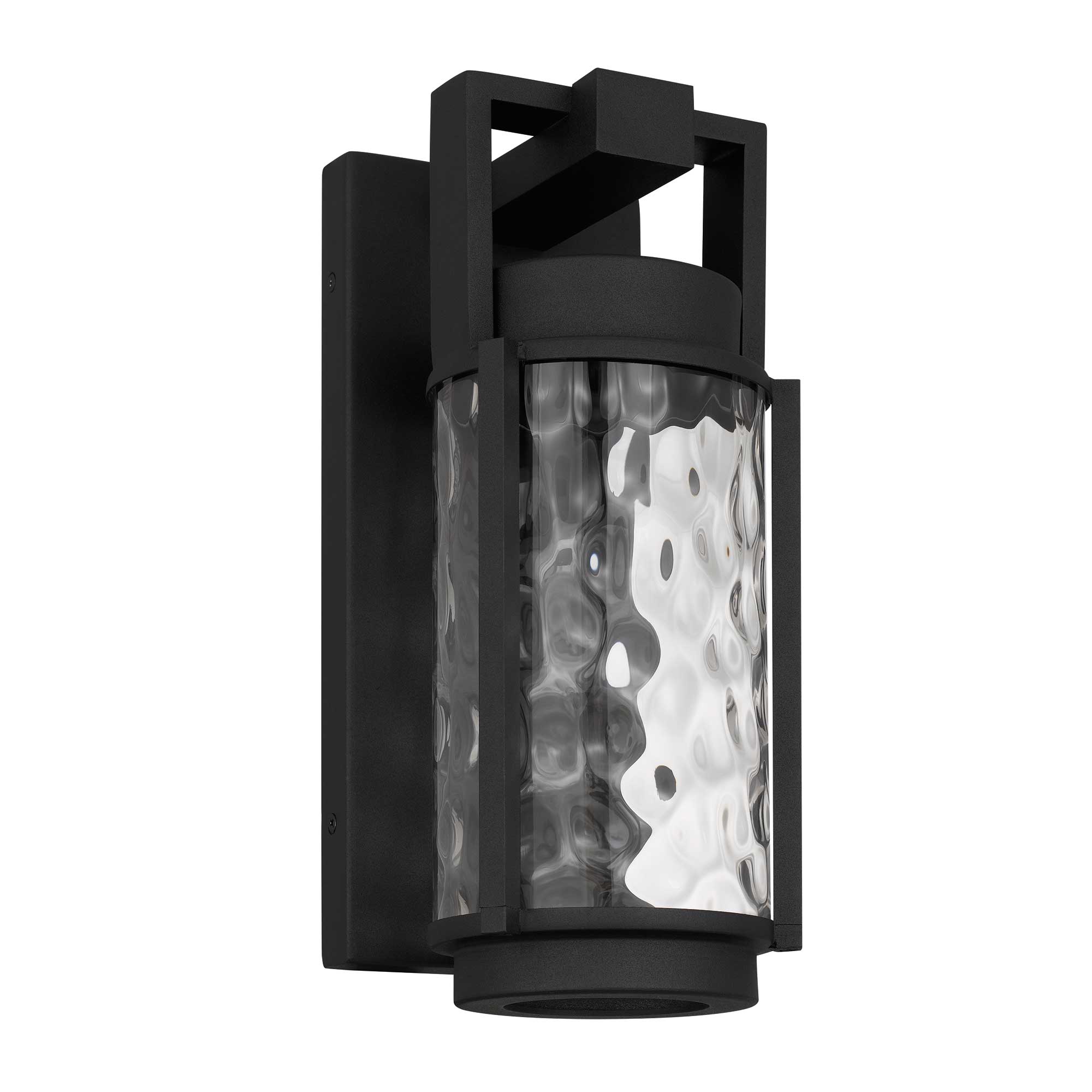 Alteck Winston 12.875-Inch Black 3-CCT LED Outdoor Wall Light - AW0140-3CCT-W-BK - Product Image 2