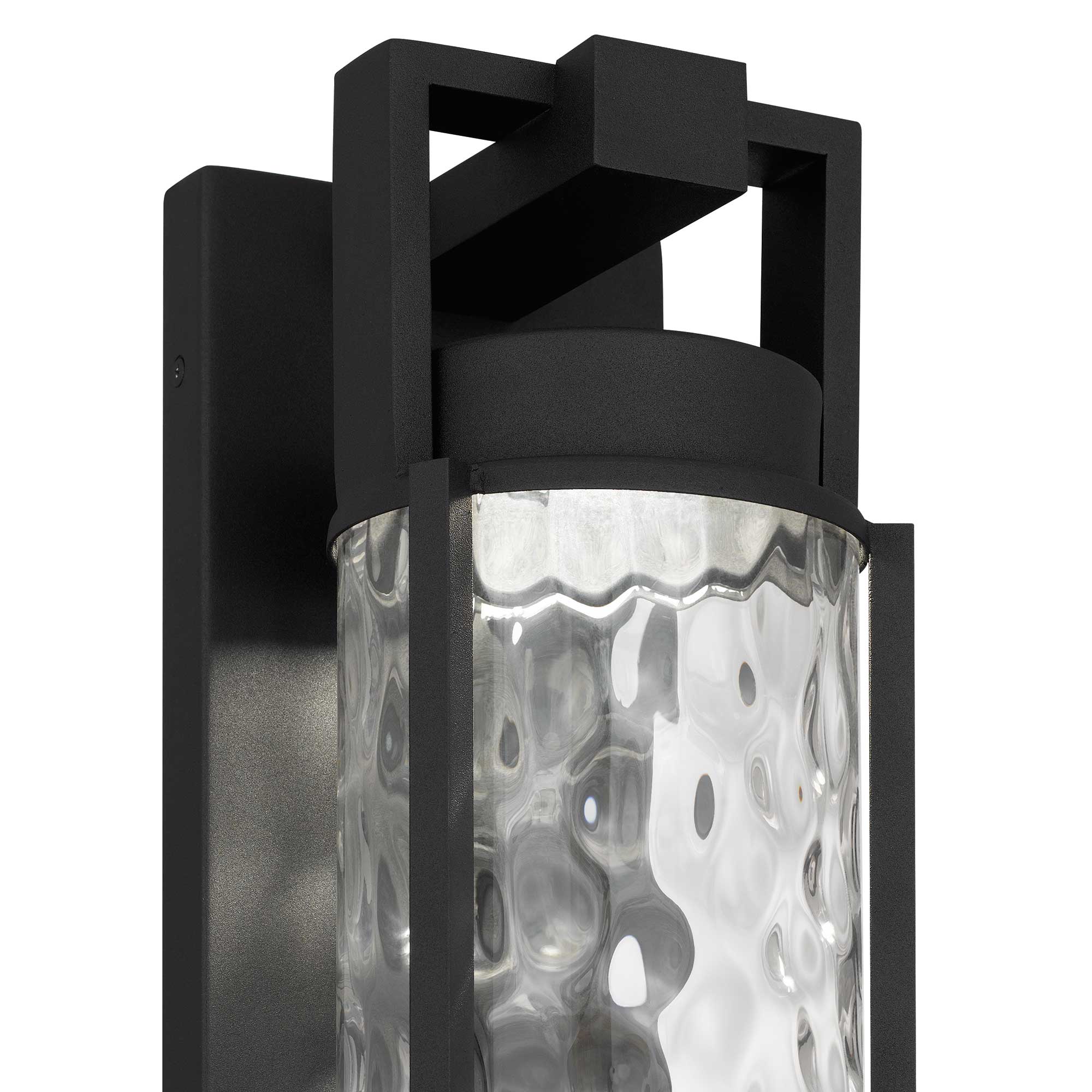 Alteck Winston 12.875-Inch Black 3-CCT LED Outdoor Wall Light - AW0140-3CCT-W-BK - Product Image 5
