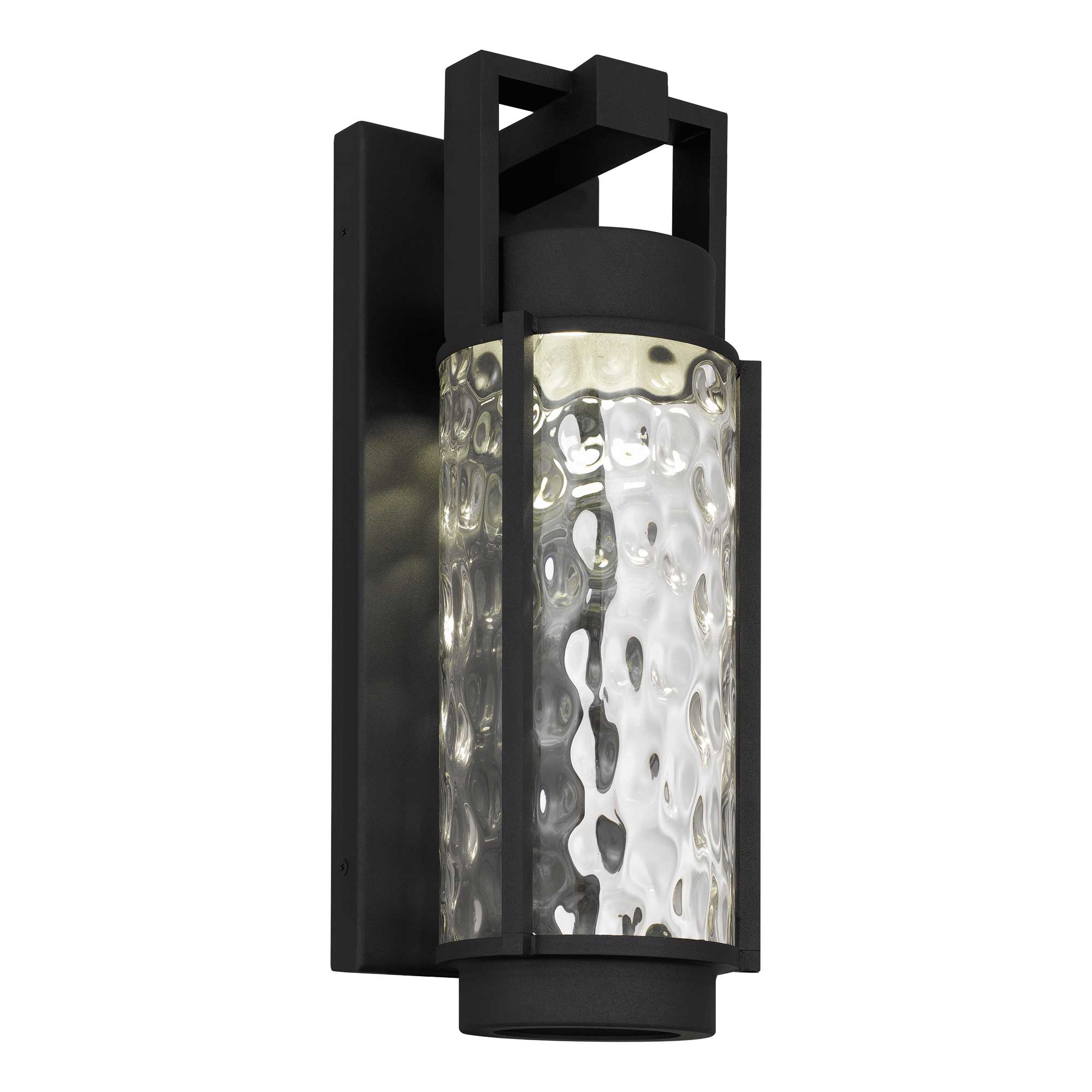 Alteck Winston 17-Inch Black 3-CCT LED Outdoor Wall Light - AW0141-3CCT-W-BK