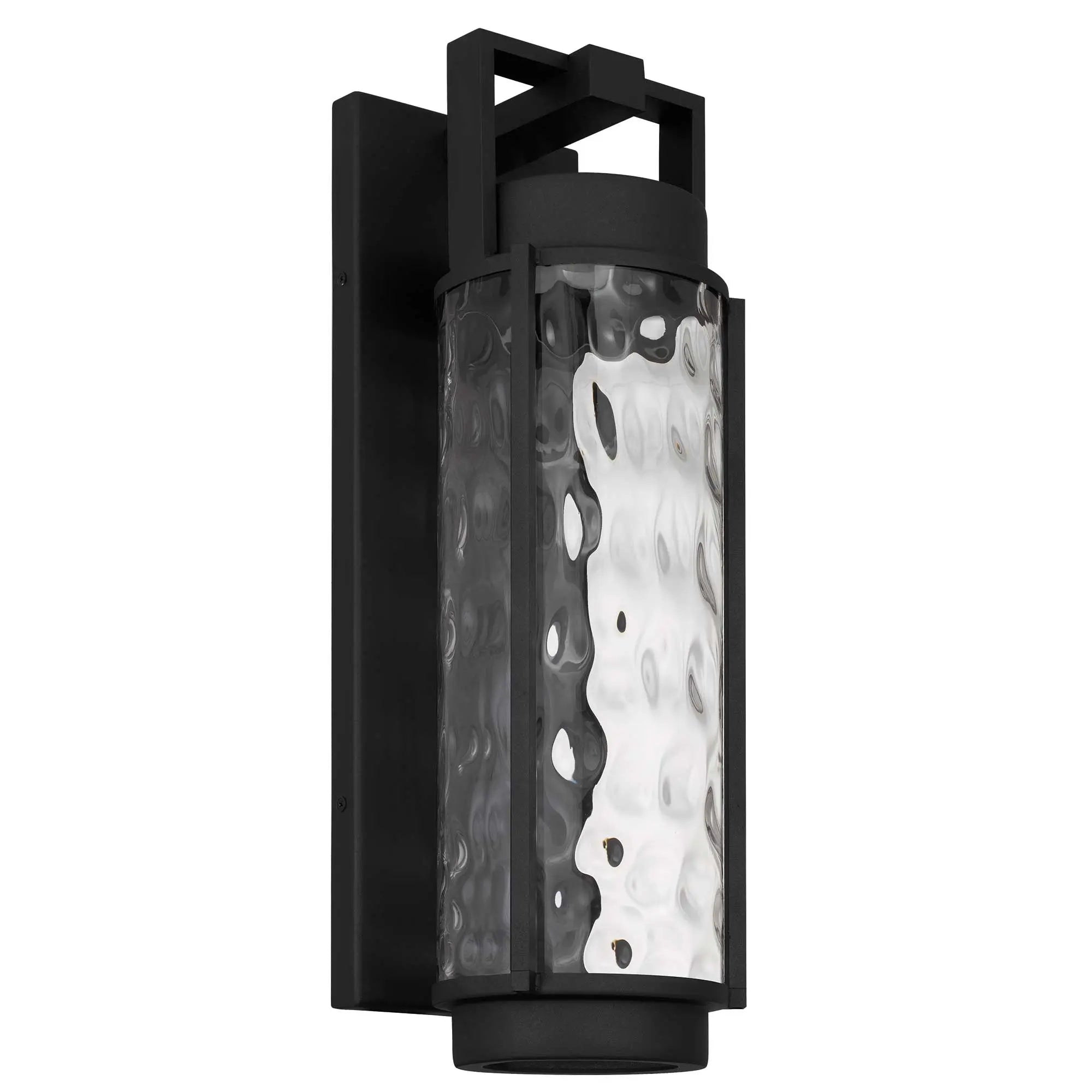 Alteck Winston 21.75-Inch Black 3-CCT LED Outdoor Wall Light - AW0142-3CCT-W-BK - Product Image 2