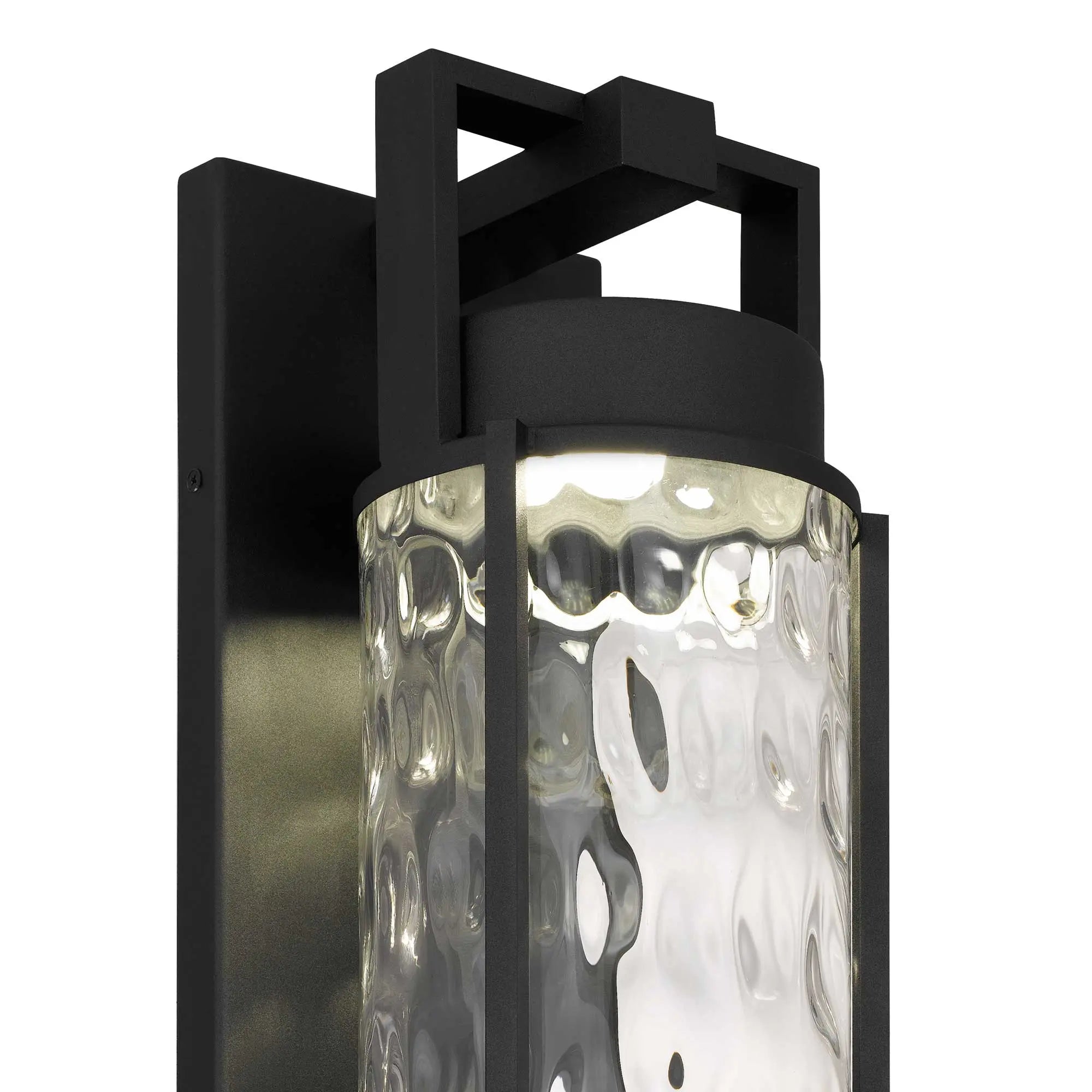 Alteck Winston 21.75-Inch Black 3-CCT LED Outdoor Wall Light - AW0142-3CCT-W-BK - Product Image 5