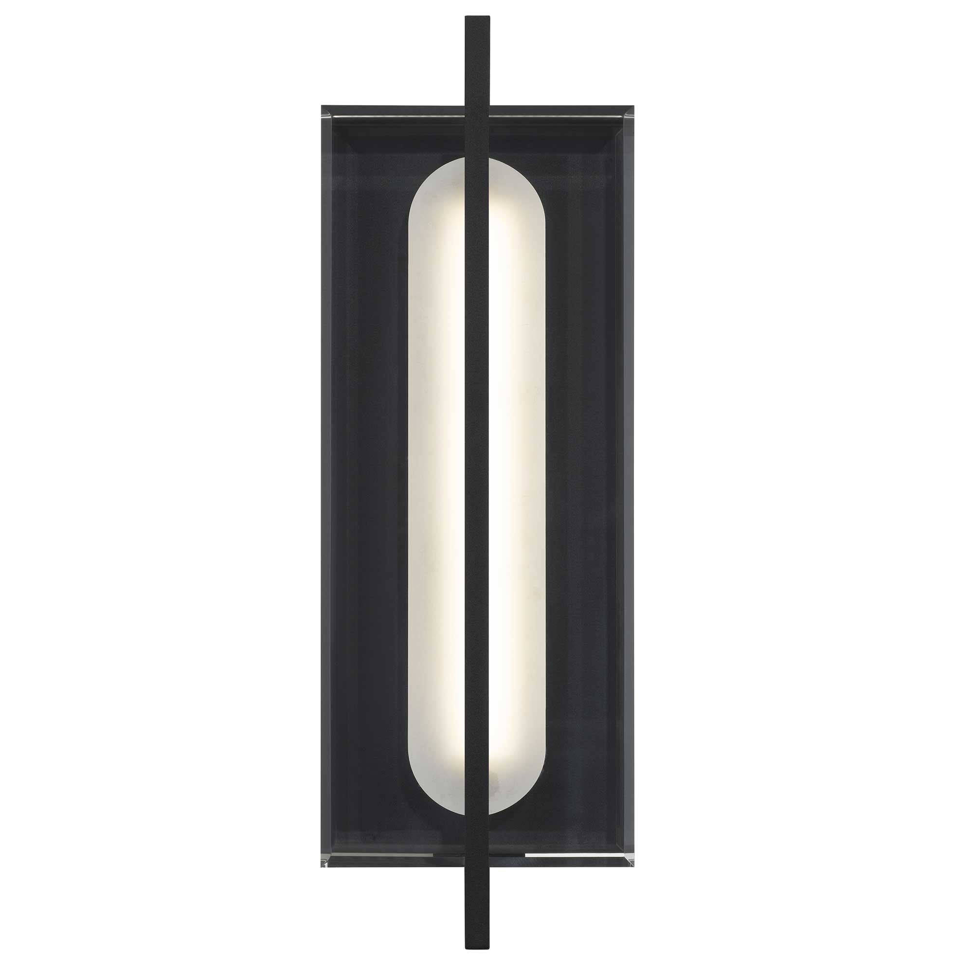 Alteck Avani 14.625-Inch Black 3-CCT LED Outdoor Wall Light - AW0143-3CCT-W-BK - Product Image 3