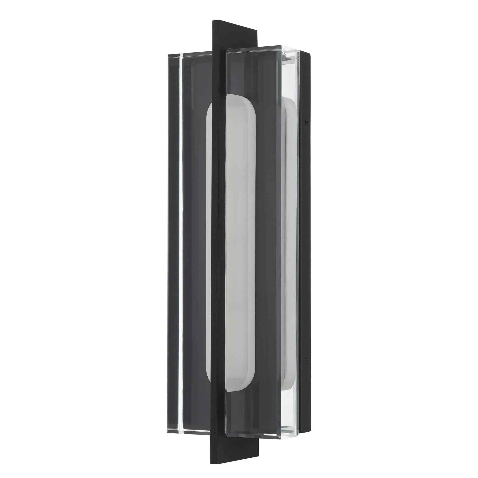 Alteck Avani 20-Inch Black 3-CCT LED Outdoor Wall Light - AW0144-3CCT-W-BK - Product Image 2