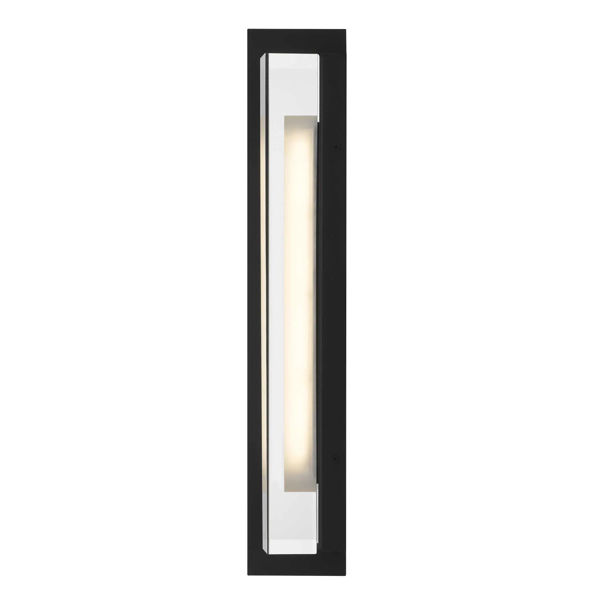 Alteck Avani 20-Inch Black 3-CCT LED Outdoor Wall Light - AW0144-3CCT-W-BK - Product Image 4