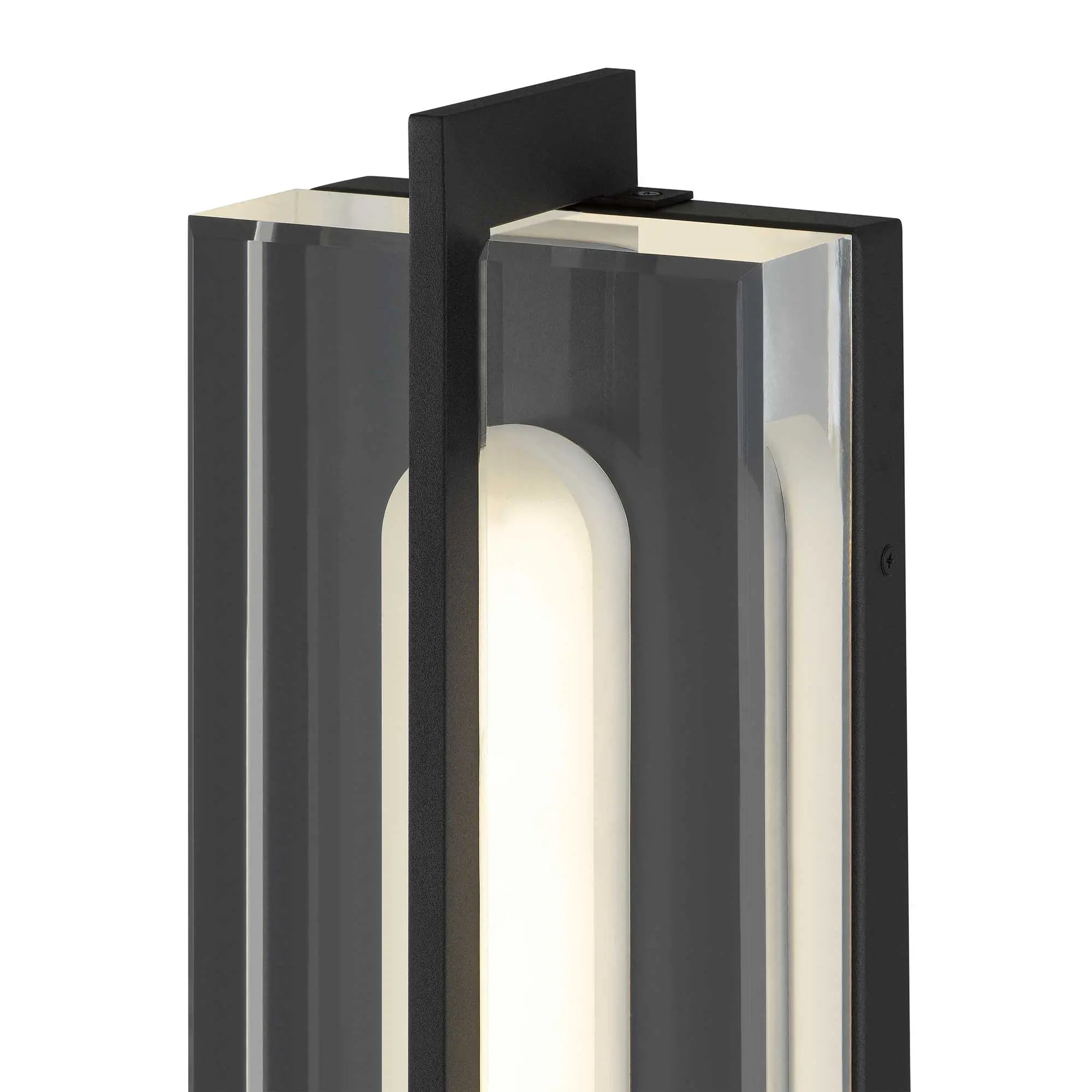 Alteck Avani 20-Inch Black 3-CCT LED Outdoor Wall Light - AW0144-3CCT-W-BK - Product Image 5