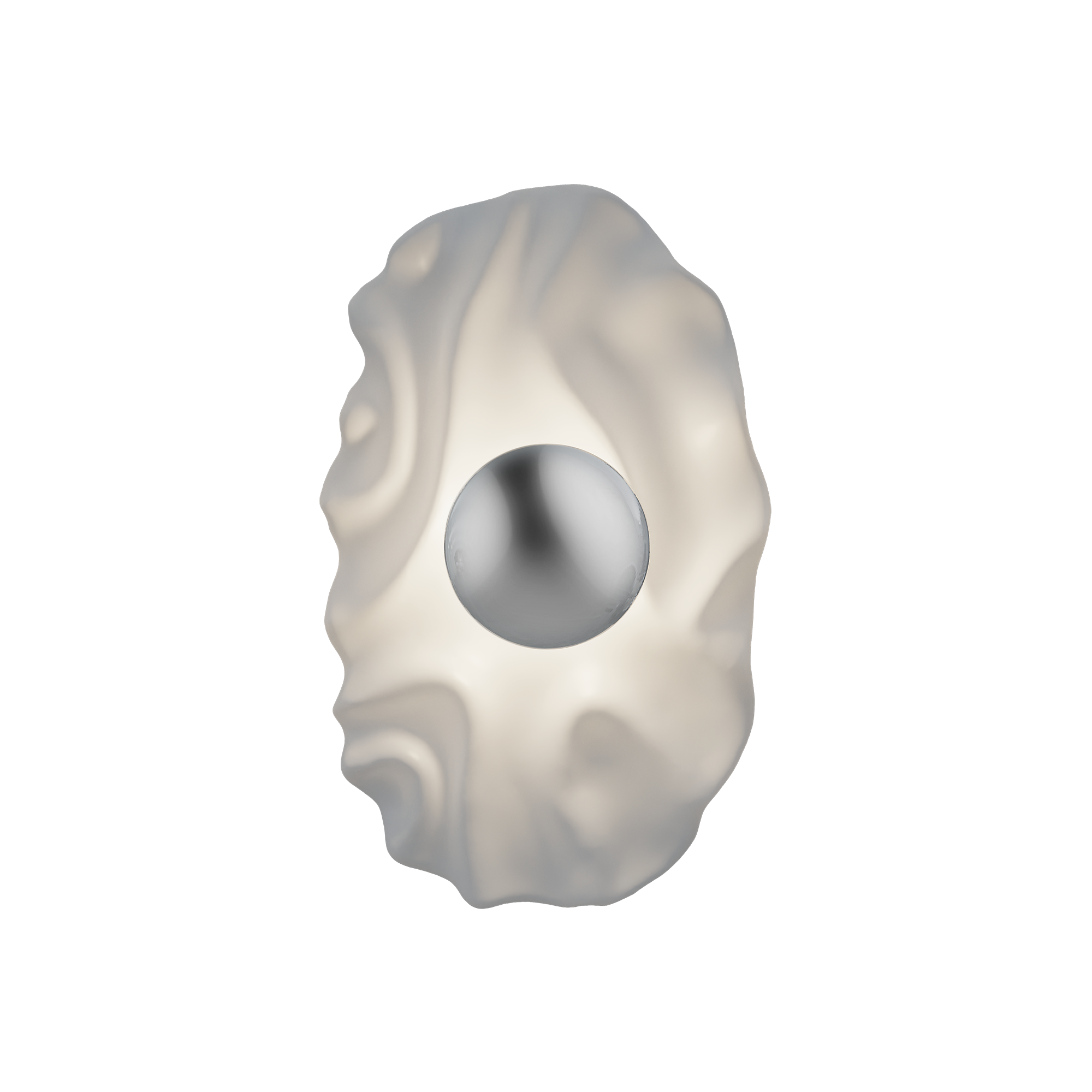 Alteck Blossom 16-Inch White LED Outdoor Wall Light - AW0159-5CCT-W-WH