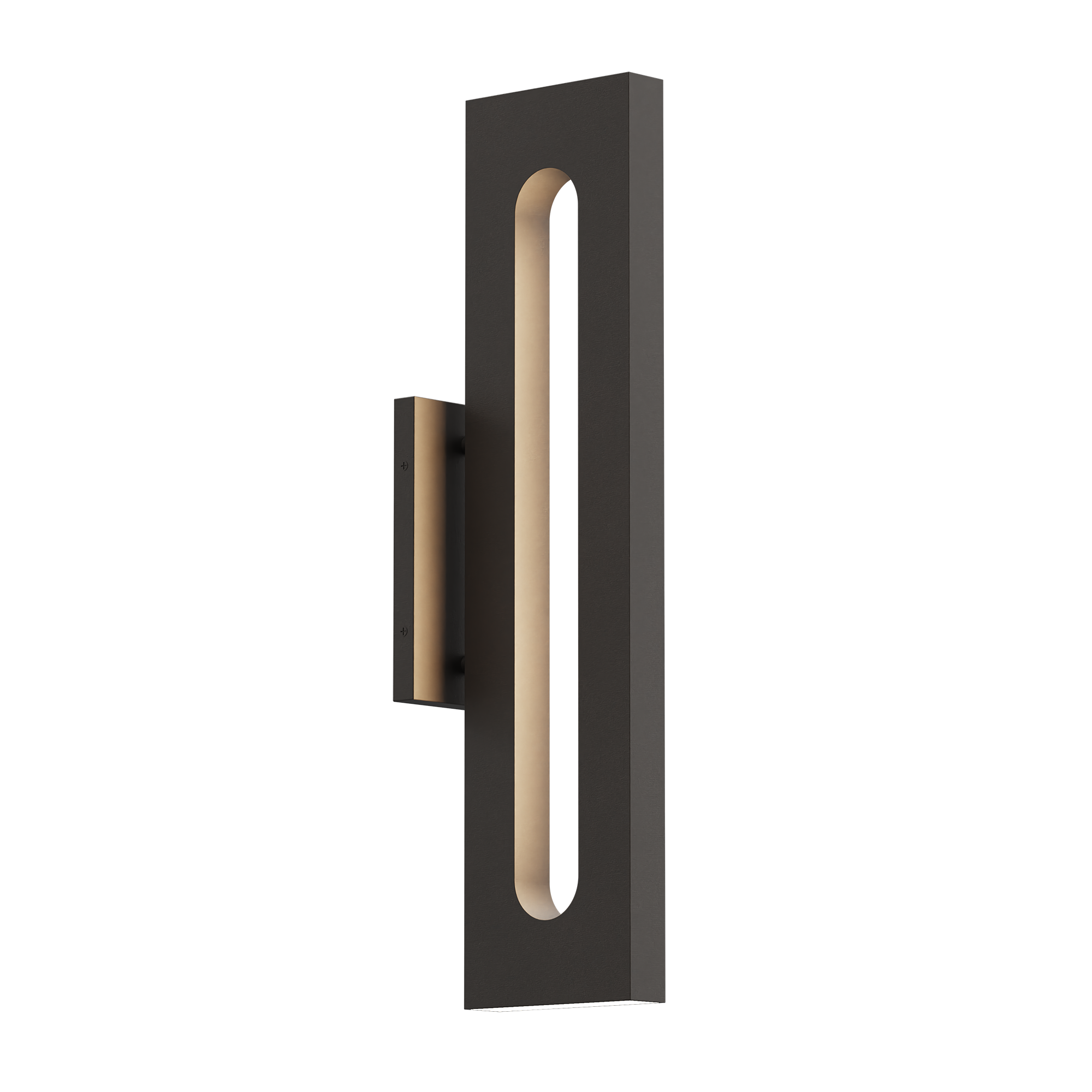 Alteck Loop 26-Inch Dark Bronze Oxide LED Outdoor Wall Light - AW0165-5CCT-W-DBO
