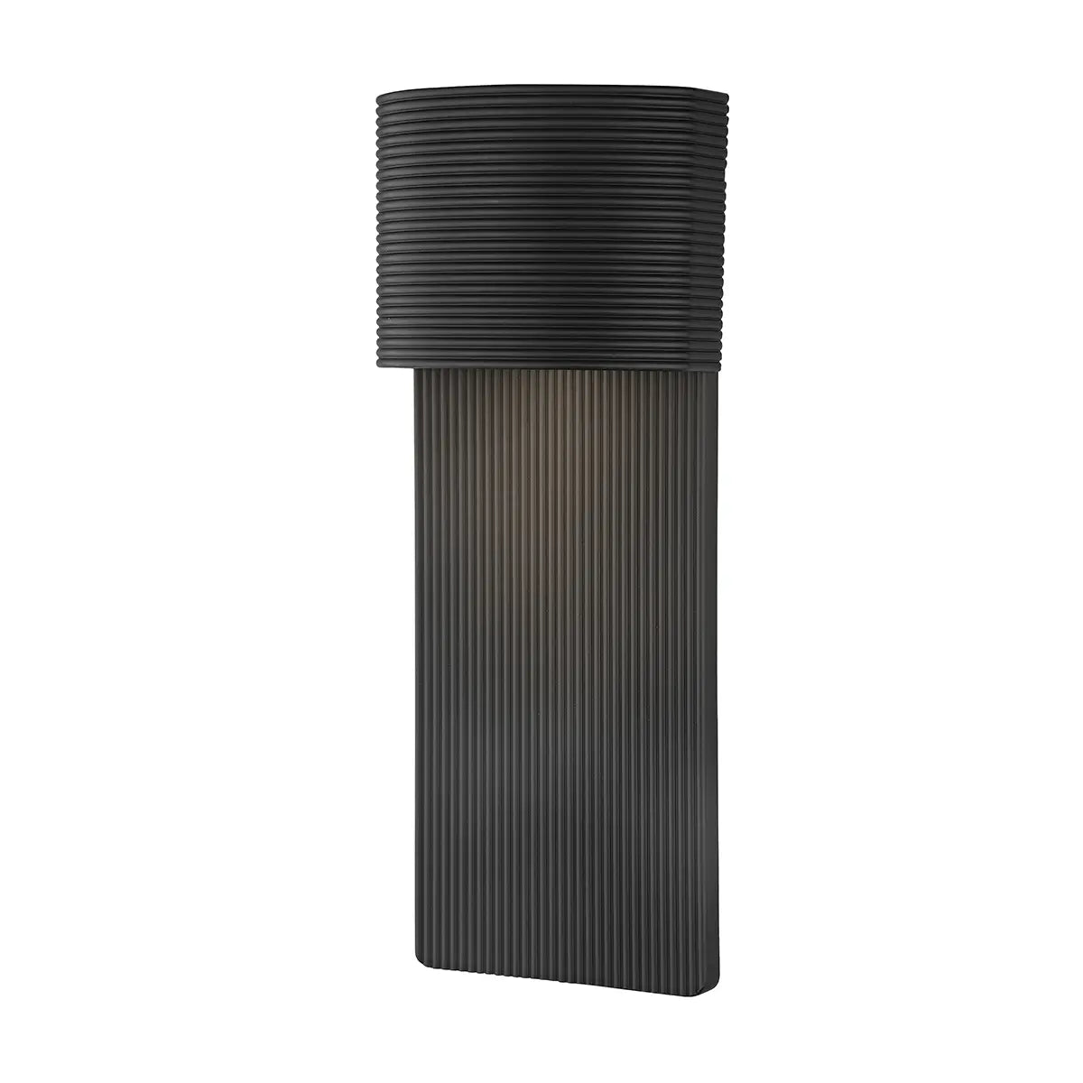 Tempe Exterior Wall Sconce - Soft Black